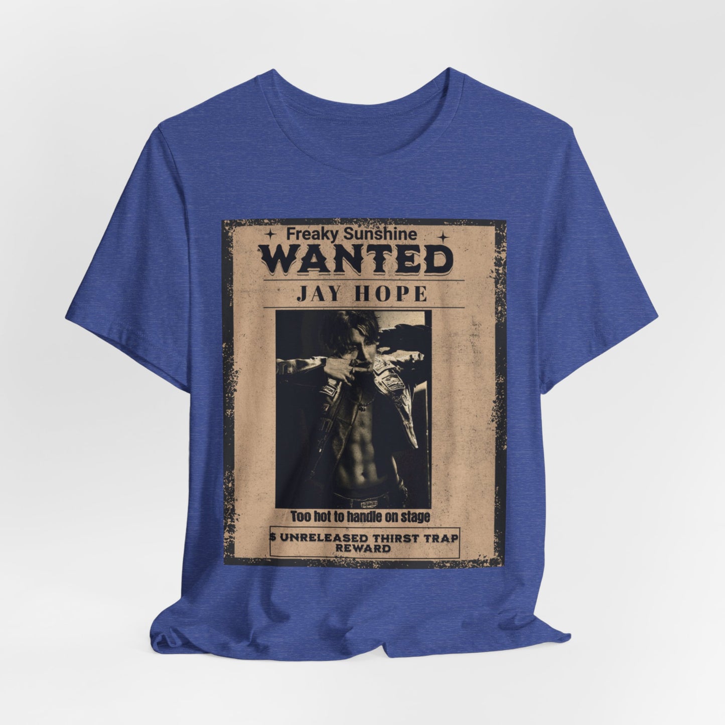 Wanted Poster Jay Hope T-Shirt — Vintage Western Graphic Tee