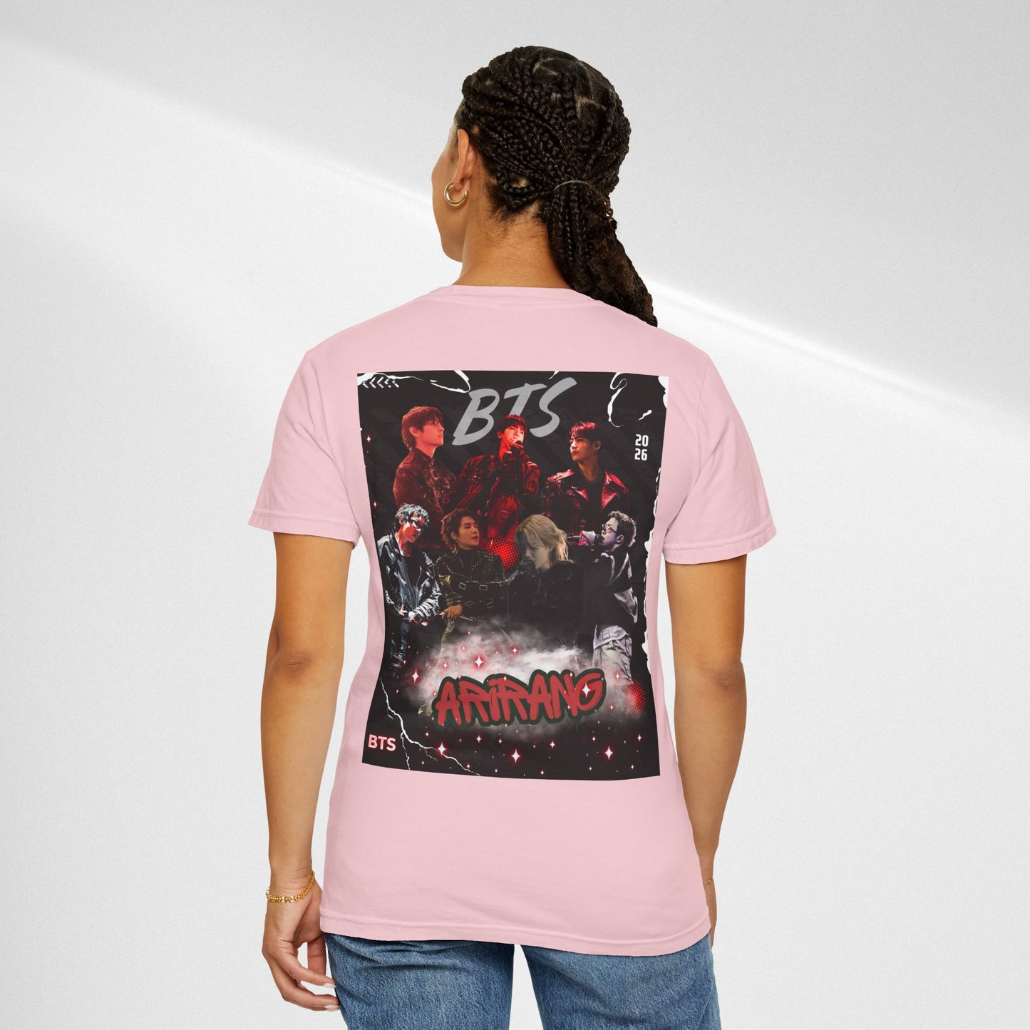 BTS ARIRANG Graphic T-Shirt — "Arirang" BTS Style Concert Tee