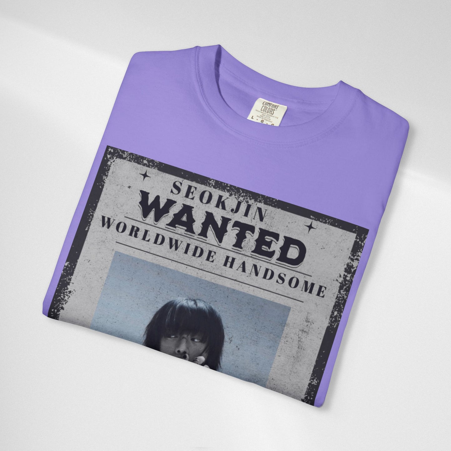 Seokjin "Wanted: Worldwide Handsome" Graphic T-Shirt