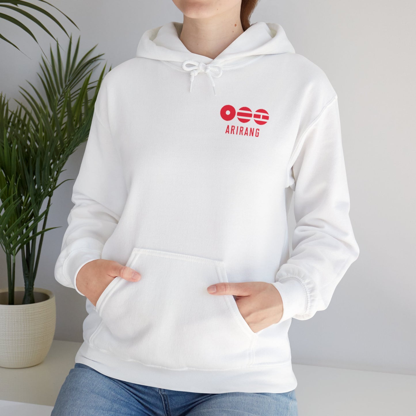 BTS World Tour "ARRIANG" Hoodie — Minimal Logo Tour Pullover