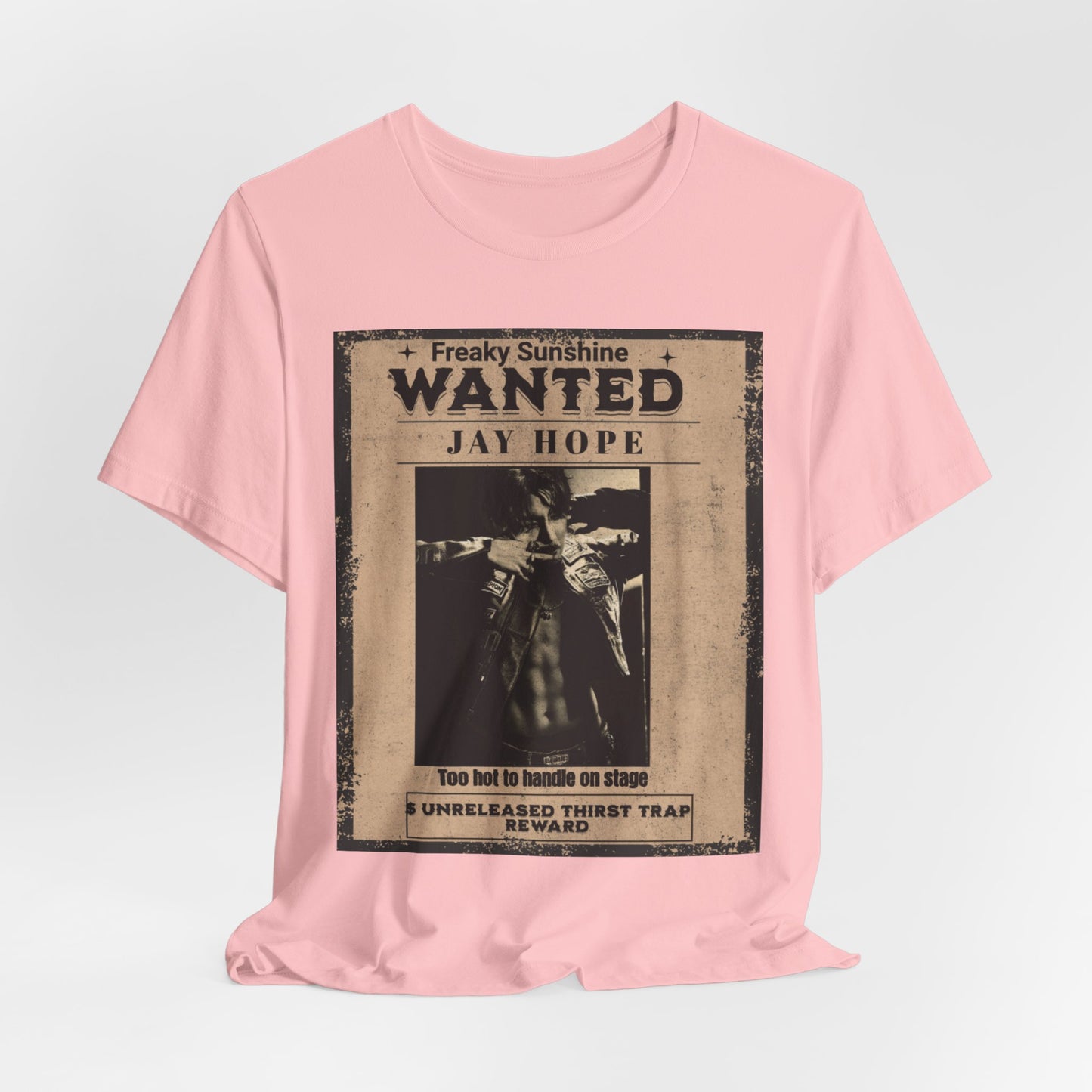 Wanted Poster Jay Hope T-Shirt — Vintage Western Graphic Tee