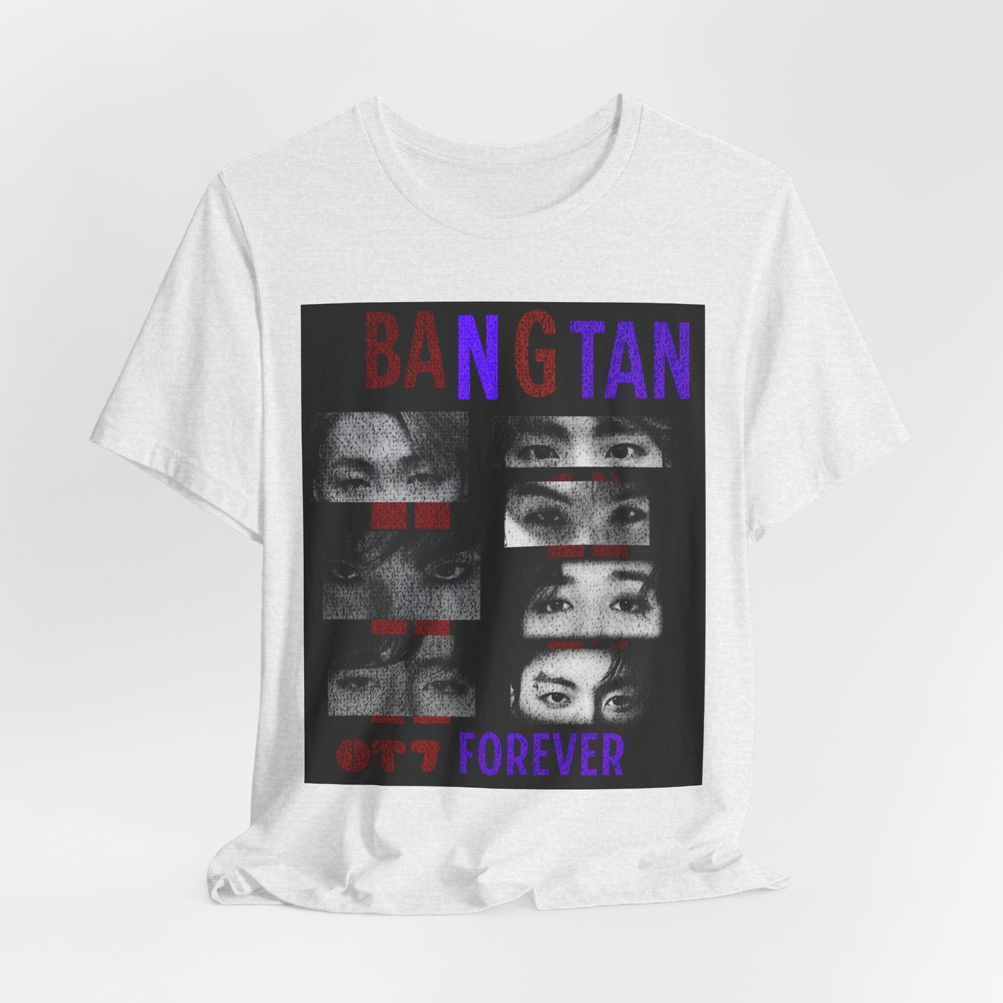 Bangtan Forever BTS Eyes Graphic Tee – K‑Pop Fan Shirt
