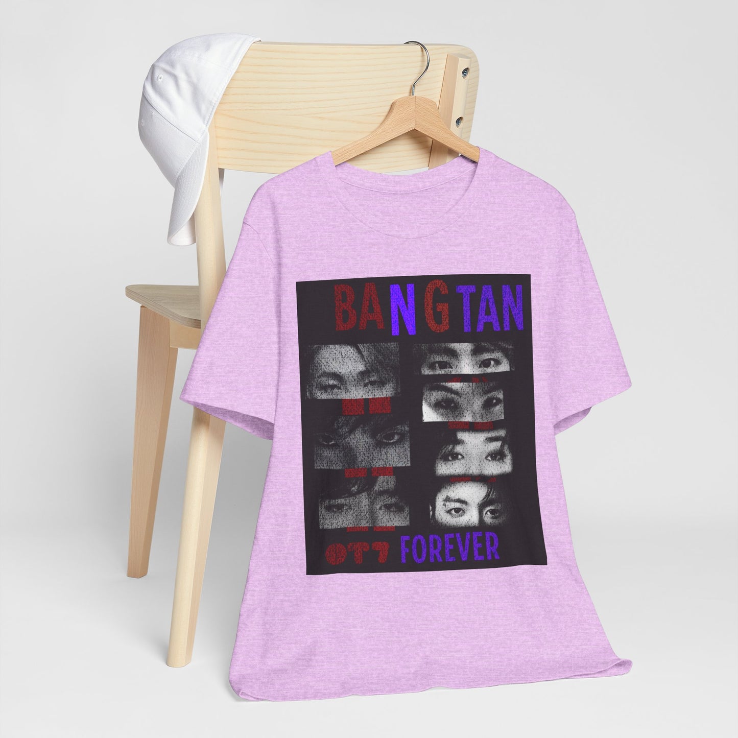 Bangtan Forever BTS Eyes Graphic Tee – K‑Pop Fan Shirt