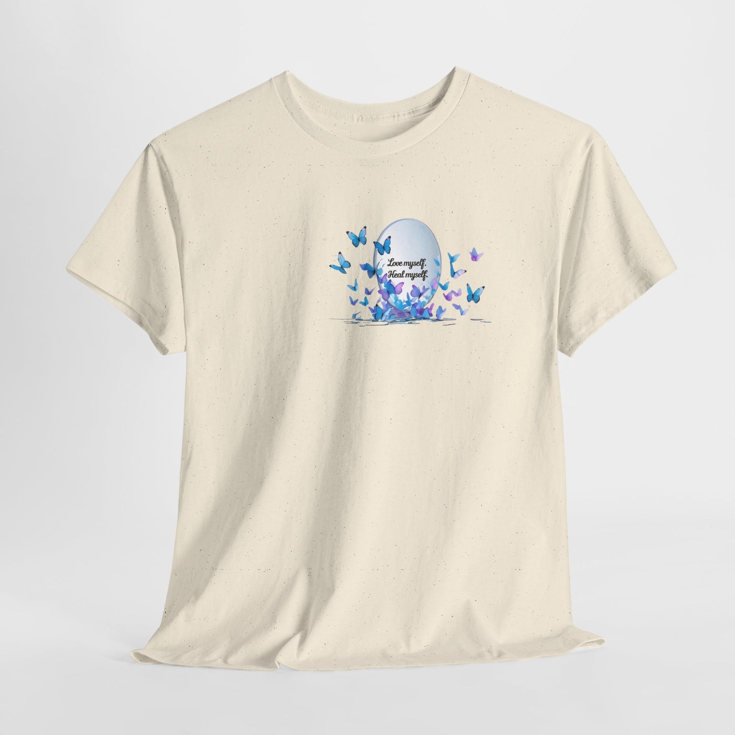 Butterfly Moon T-Shirt — "Strength Through Change" Inspirational Tee