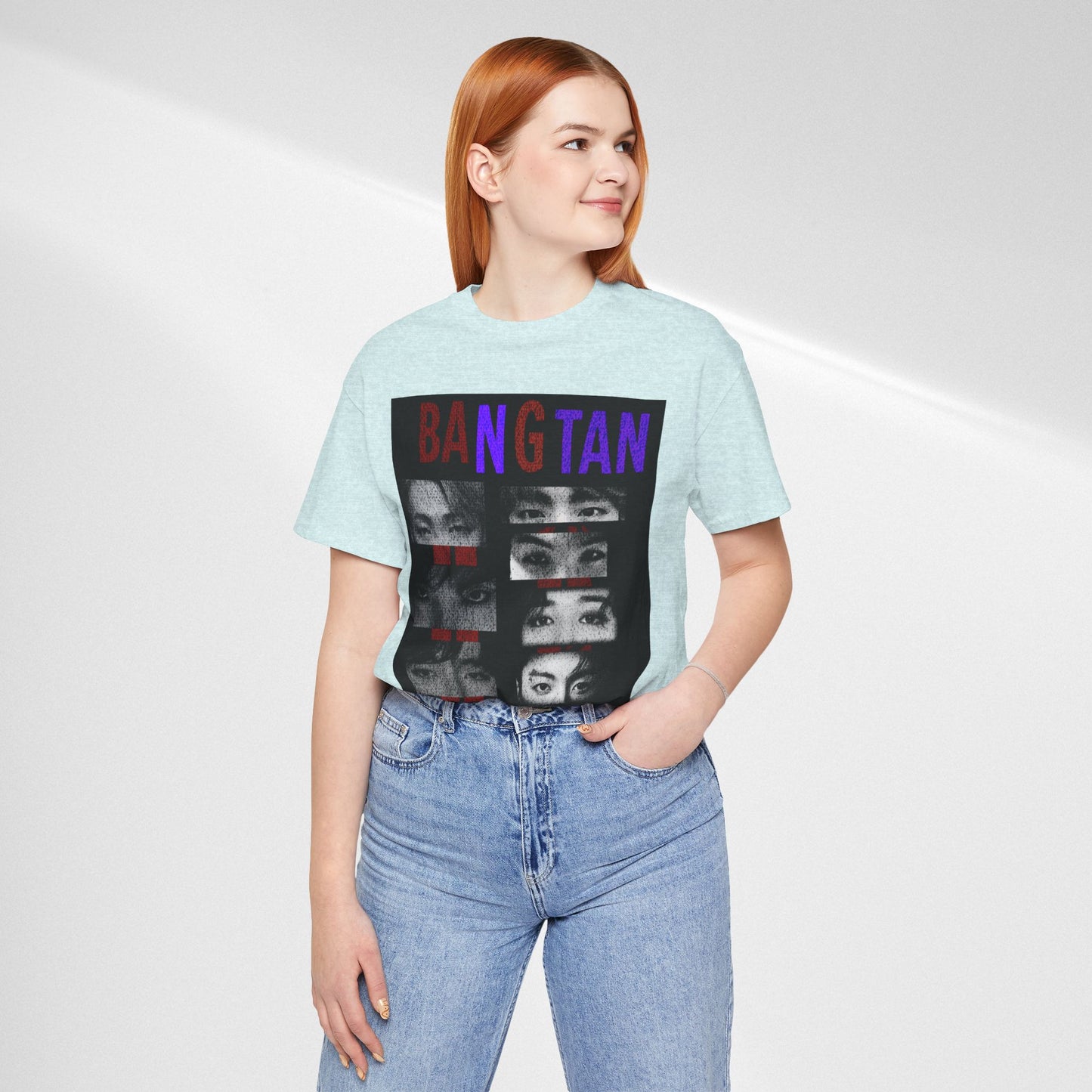 Bangtan Forever BTS Eyes Graphic Tee – K‑Pop Fan Shirt