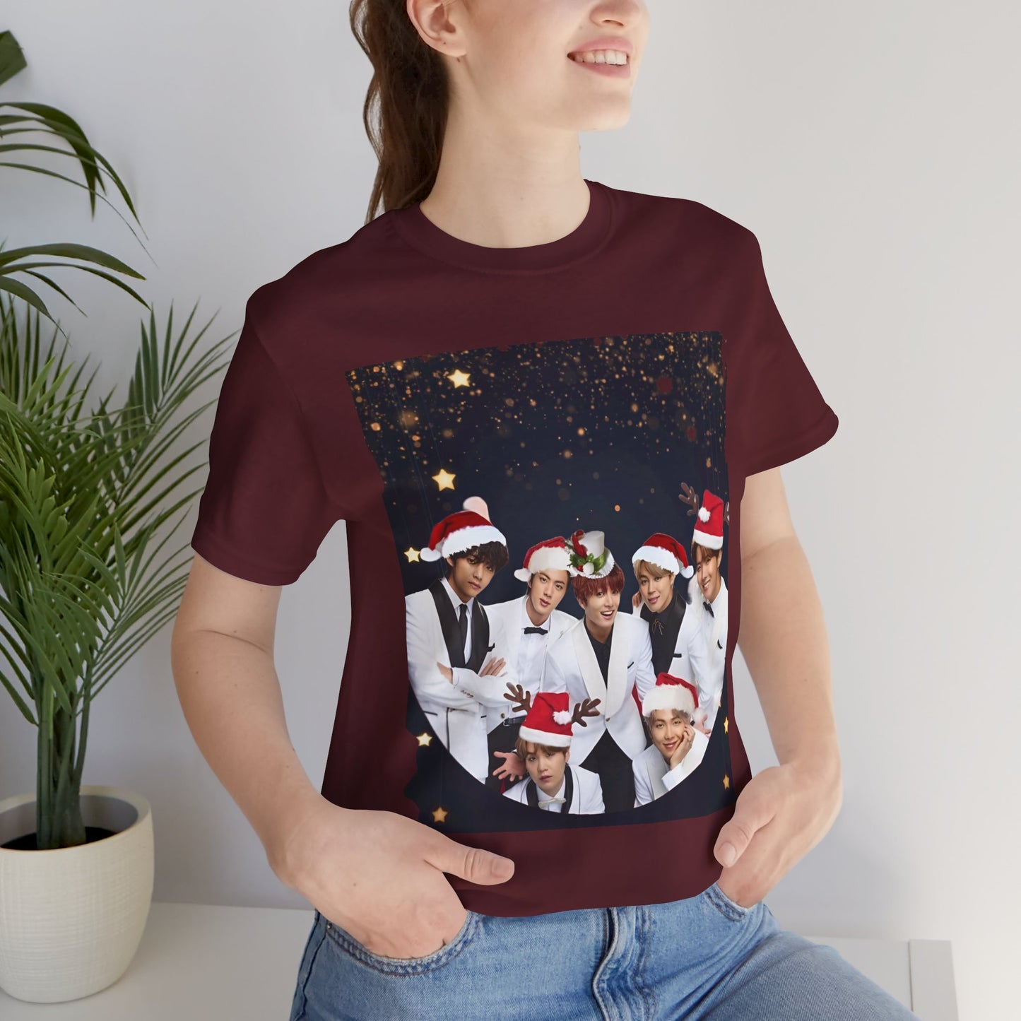 BTS Holiday Photo Crew Christmas Tee