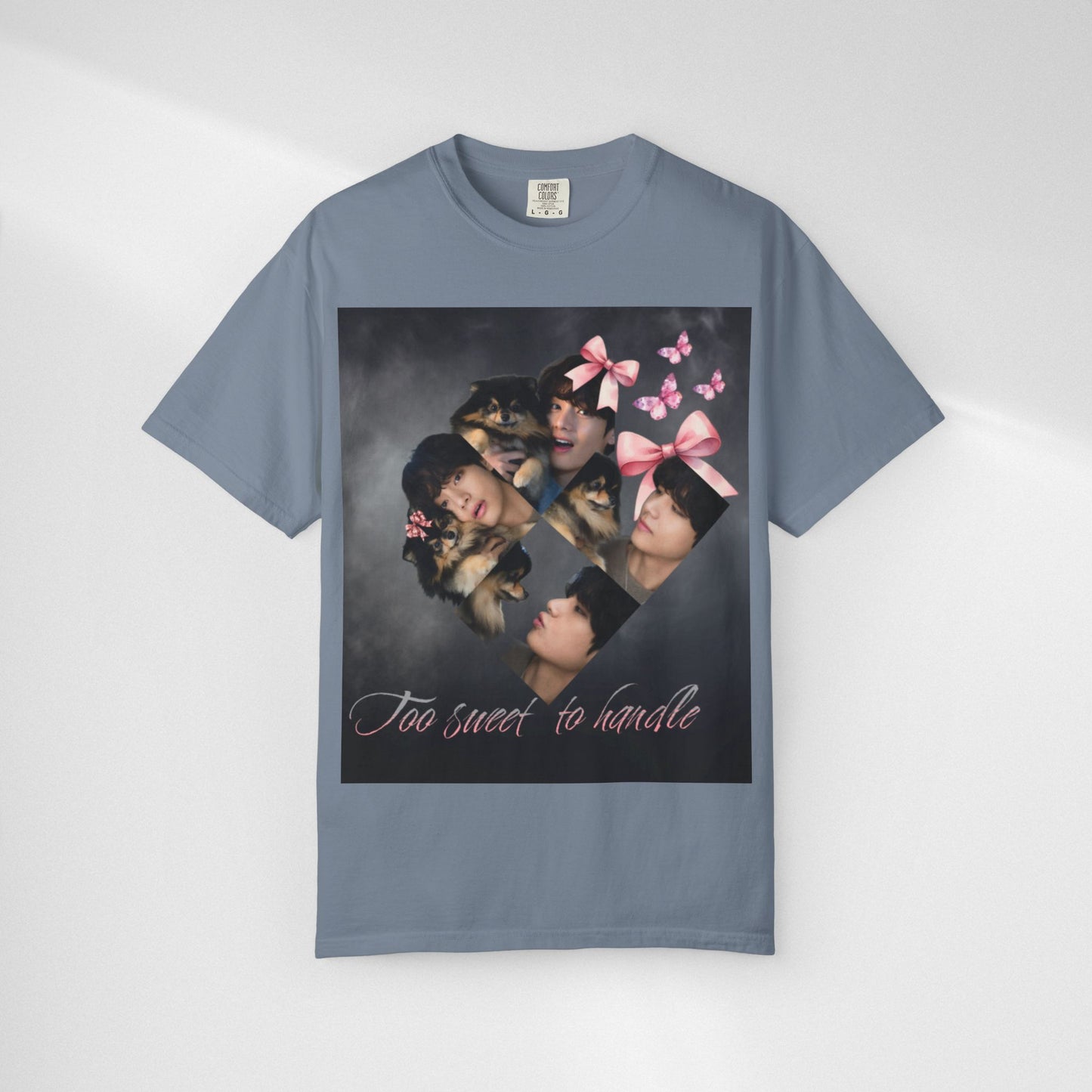 V Too Sweet to Handle T-Shirt — Cute Vintage Photo Collage Tee