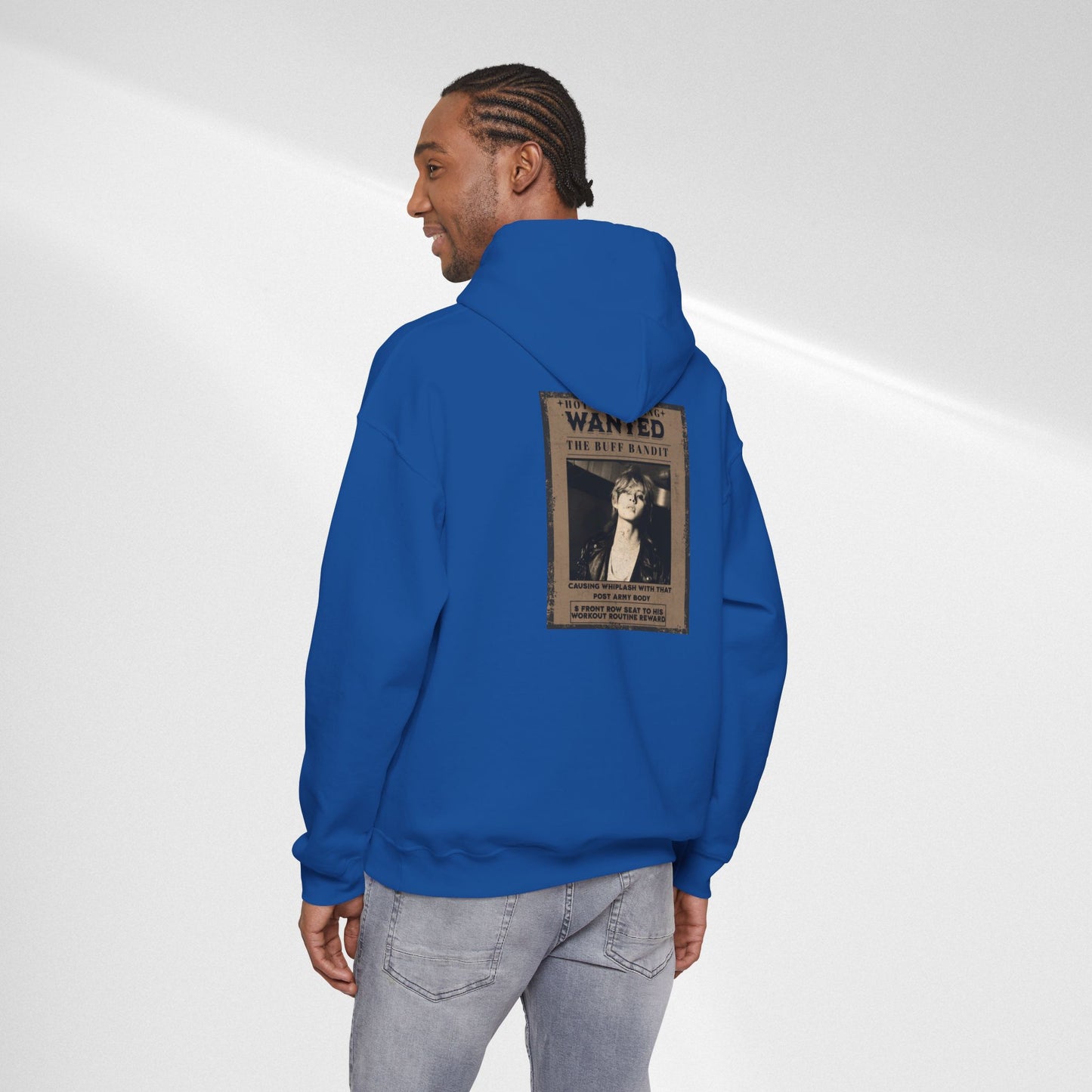 Hoodie Vintage V 'Wanted' Poster Photo Pullover