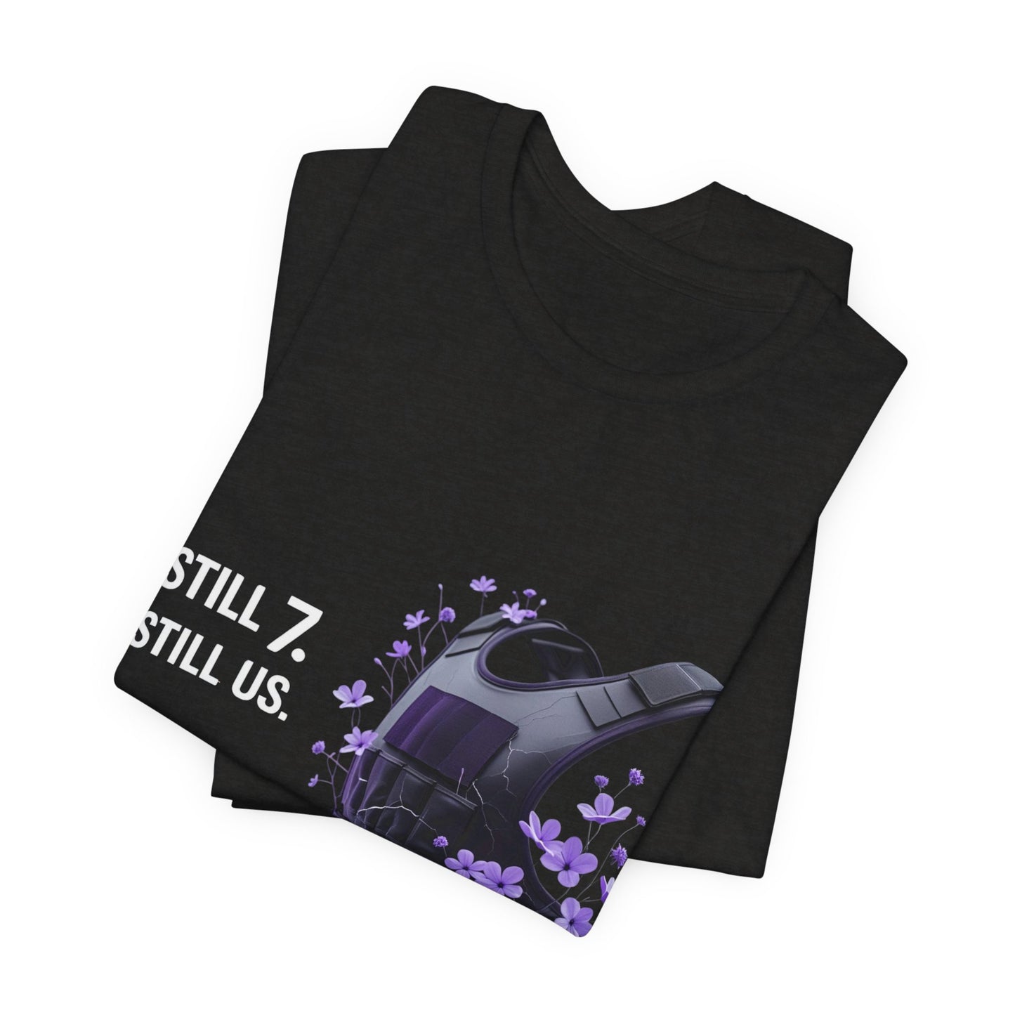 Bulletproof Vest Floral Tee — “I Am The Proof” Graphic T‑Shirt