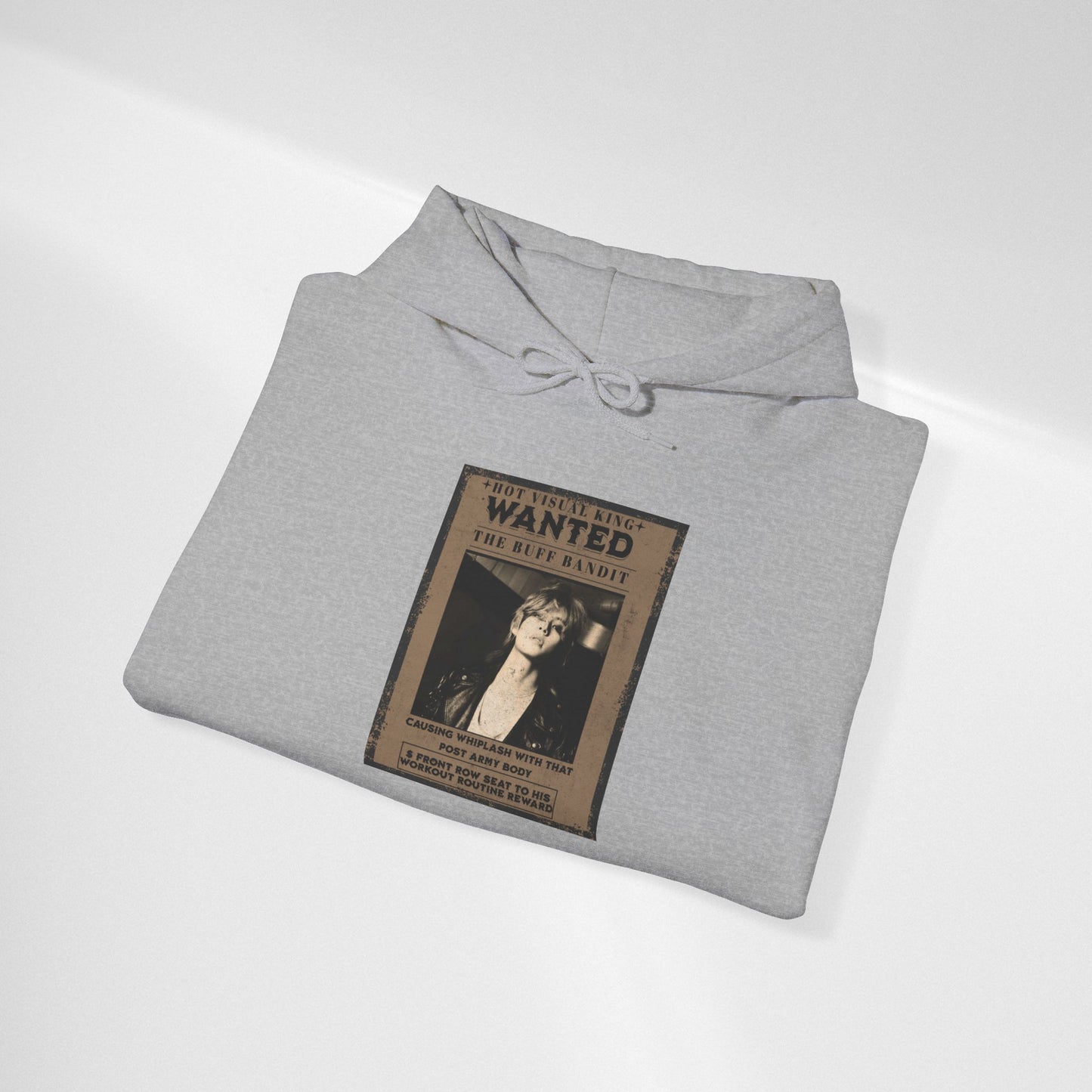 Hoodie Vintage V 'Wanted' Poster Photo Pullover