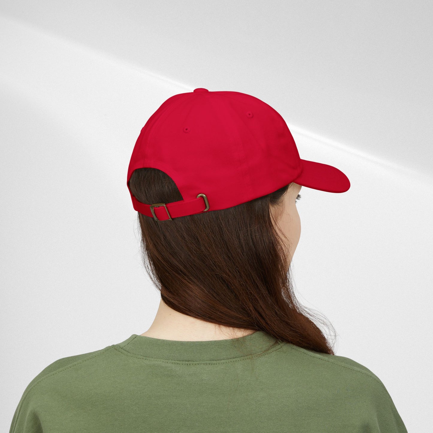 Dad Cap - Red Graffiti "ARMYRANG" Embroidered Baseball Hat