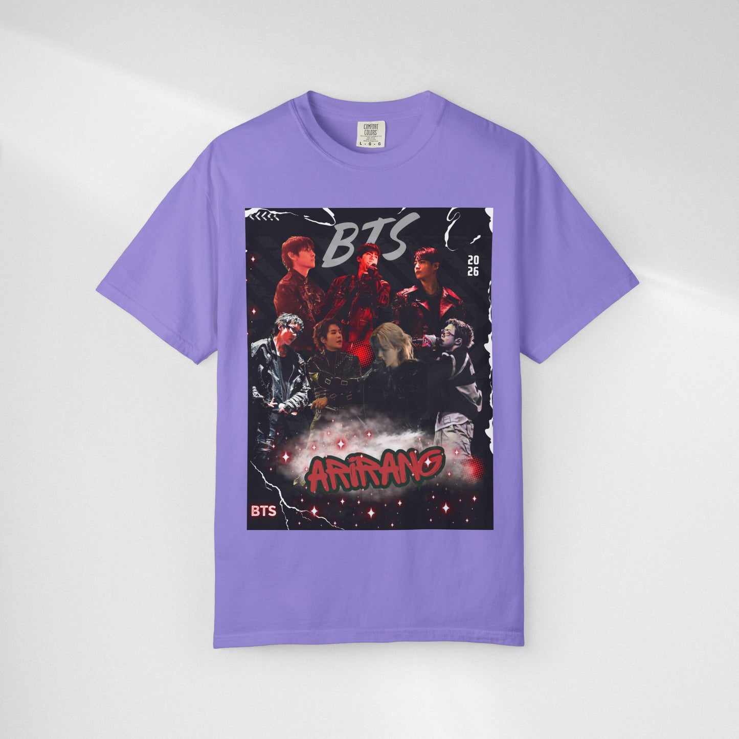 BTS ARIRANG Graphic T-Shirt — "Arirang" BTS Style Concert Tee