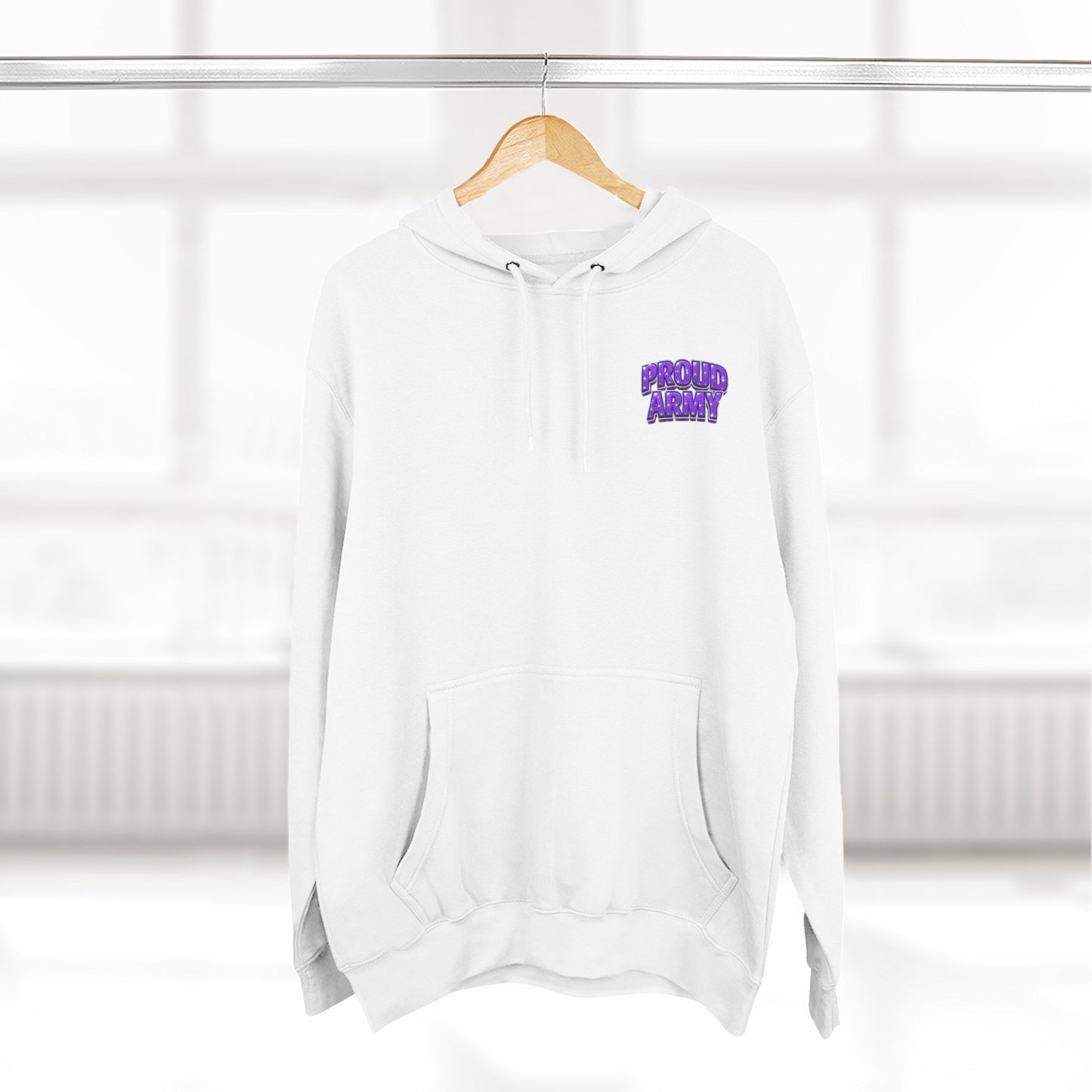 BTS Bangtan Photo-Panel Hoodie — 'Bangtan' 9-Eyes Graphic Fleece Hoodie