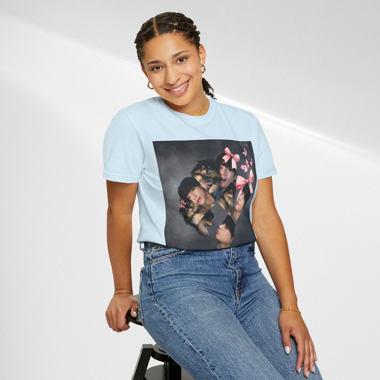 V Too Sweet to Handle T-Shirt — Cute Vintage Photo Collage Tee