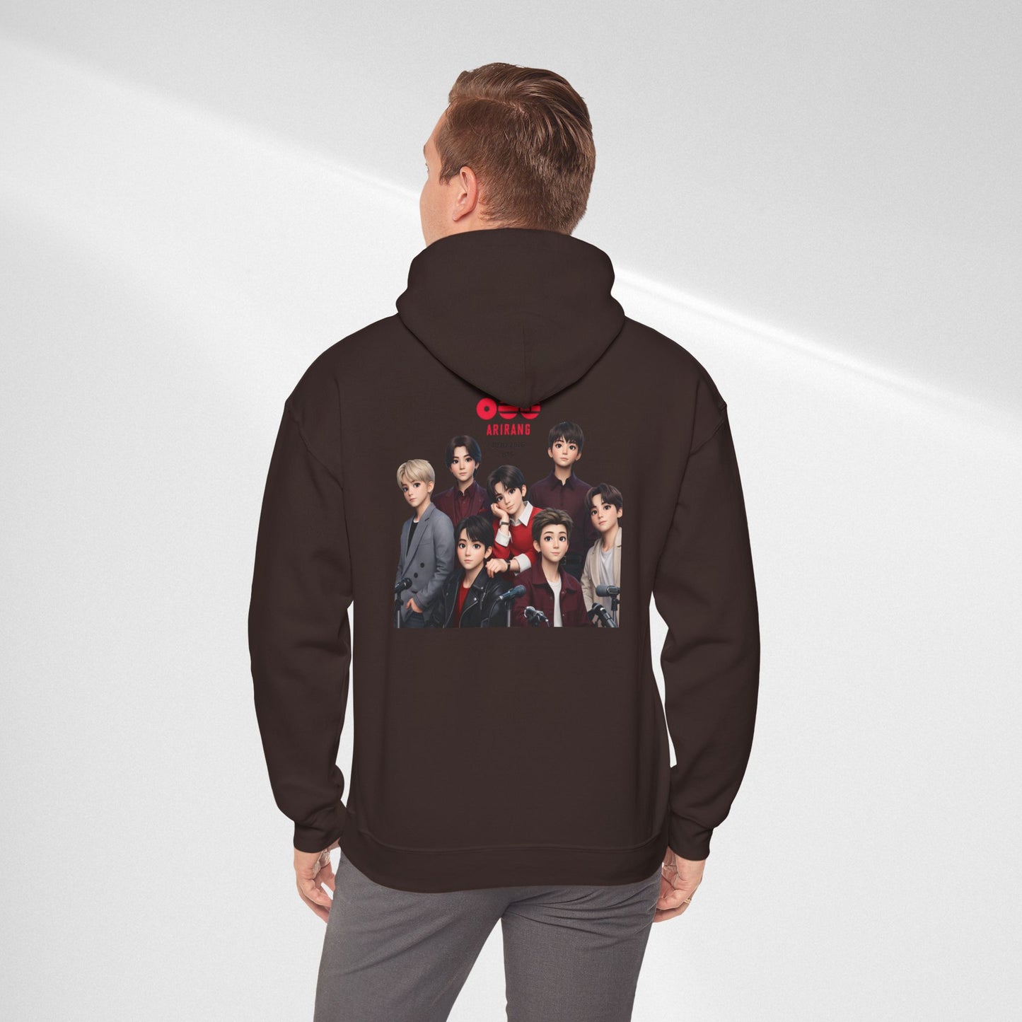 BTS Group Photo Hoodie – Korean Boy Band Pullover