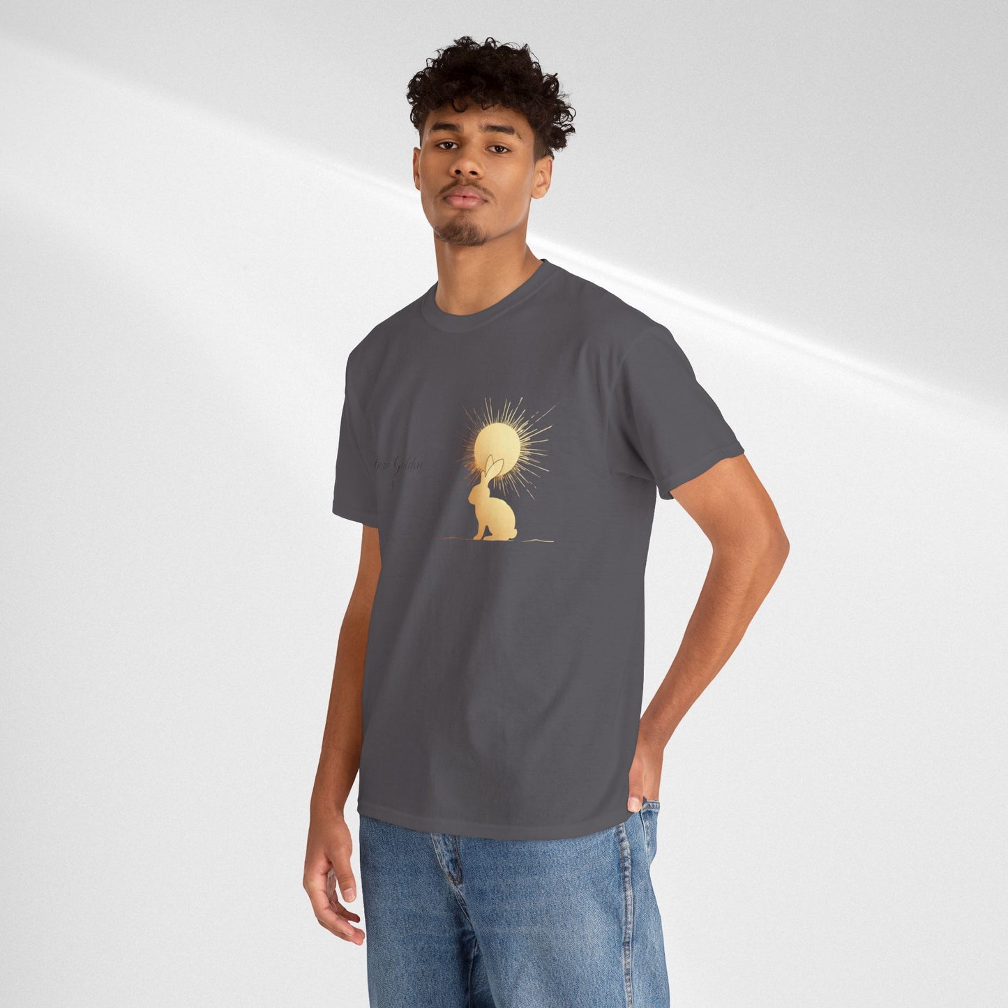 JK Golden Child T-Shirt — 'Born Golden' Cute Kids Illustration Tee