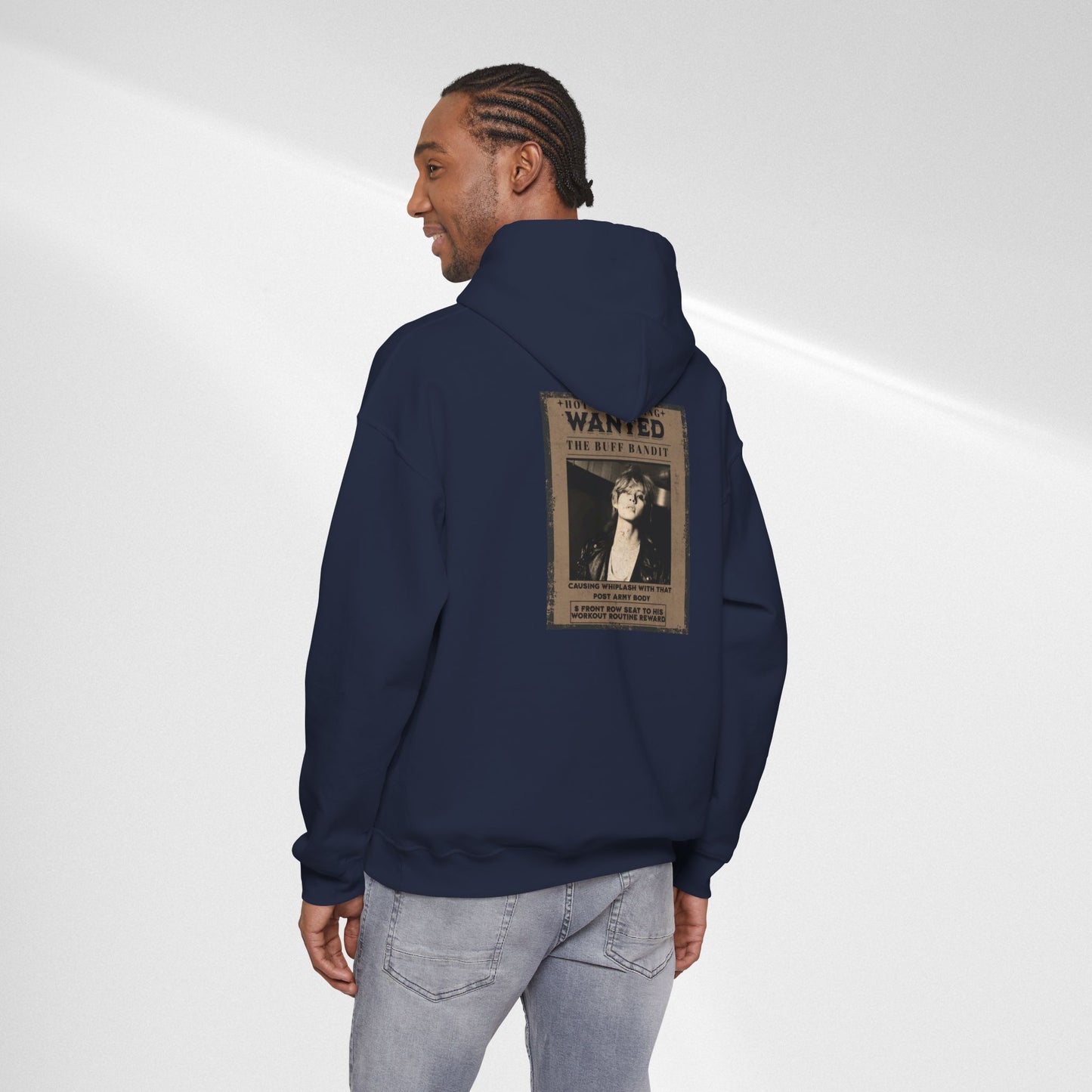 Hoodie Vintage V 'Wanted' Poster Photo Pullover