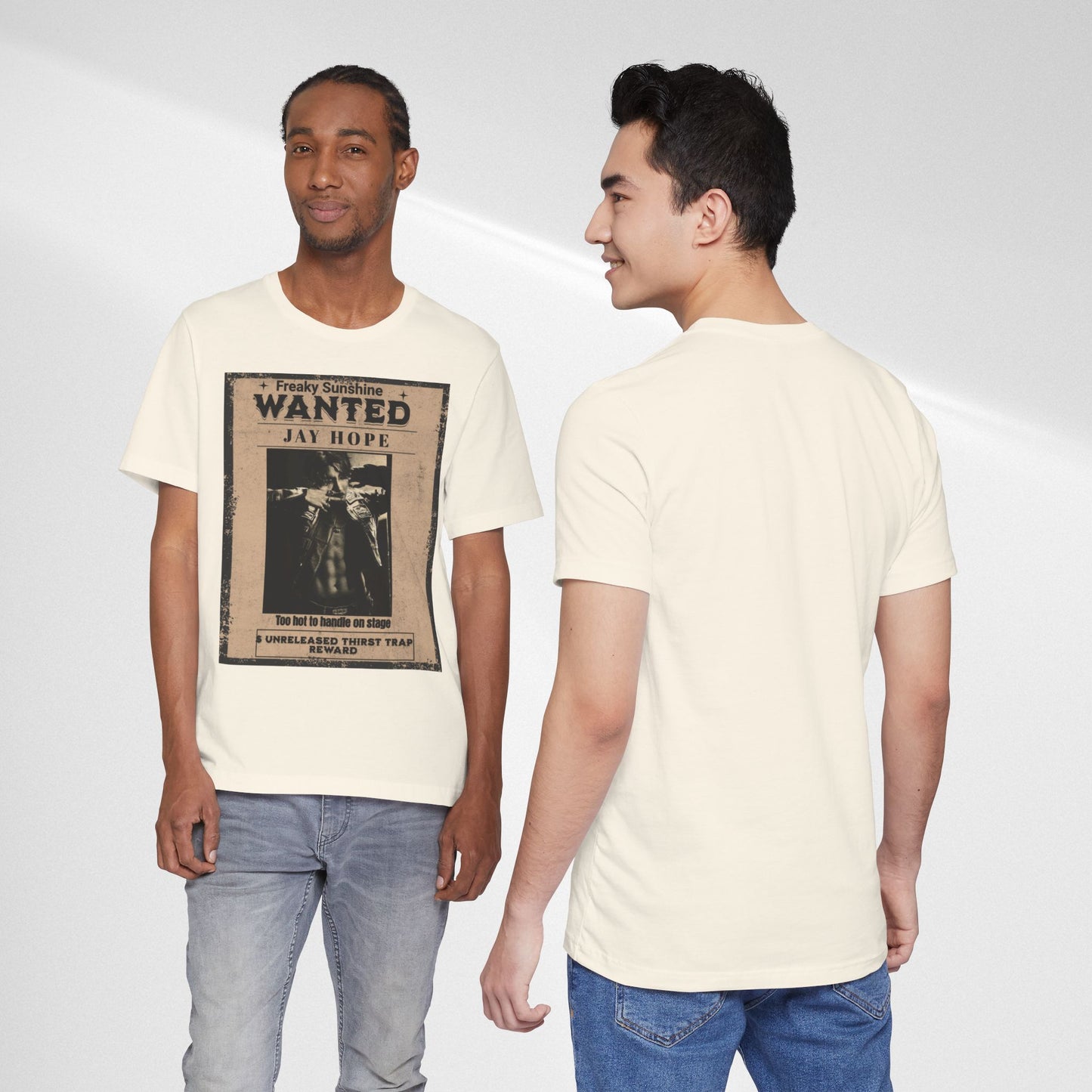Wanted Poster Jay Hope T-Shirt — Vintage Western Graphic Tee