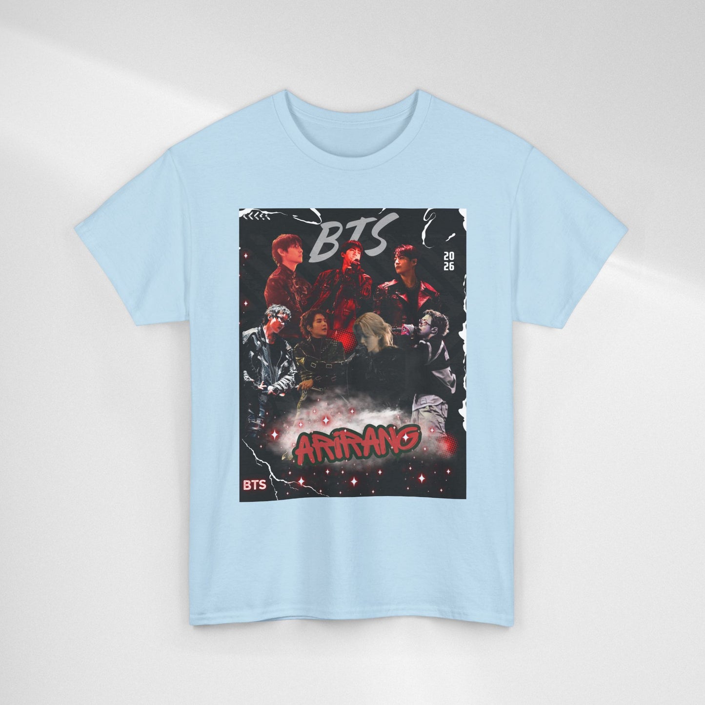 BTS Album Art Graphic Tee — 'Arirang' Fan Shirt