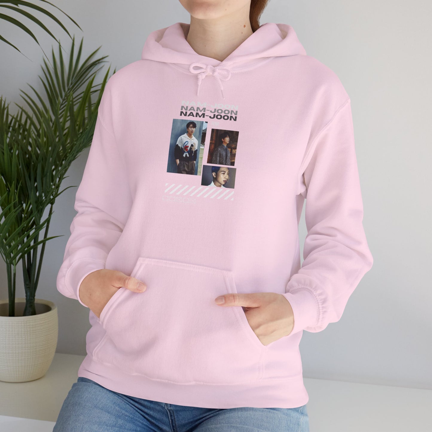 NAMJOON Hoodie — Retro Filmstrip Portrait Pullover