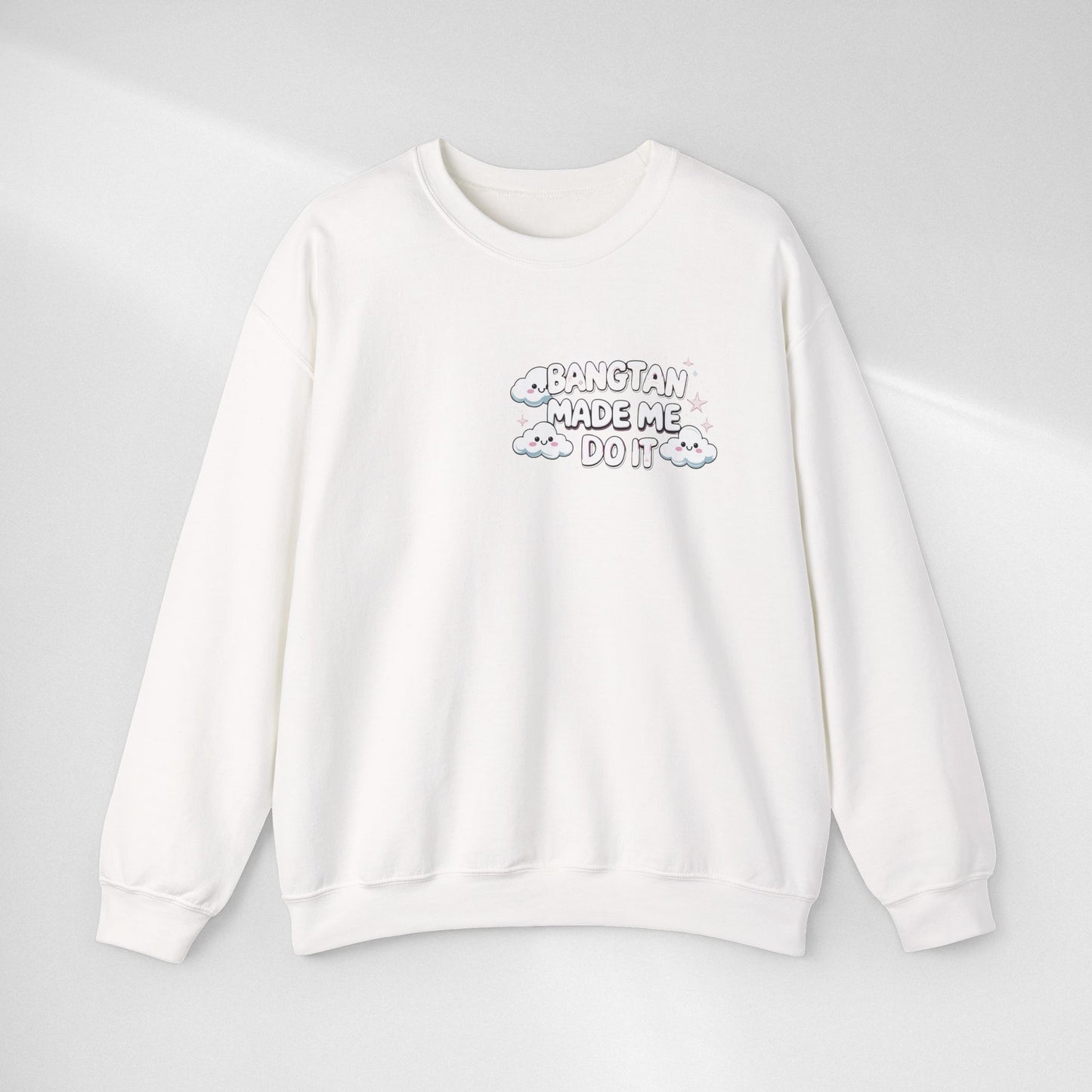 Crewneck Sweatshirt — "Bangtan Made Me Do It" K-Pop BTS Fan Pullover