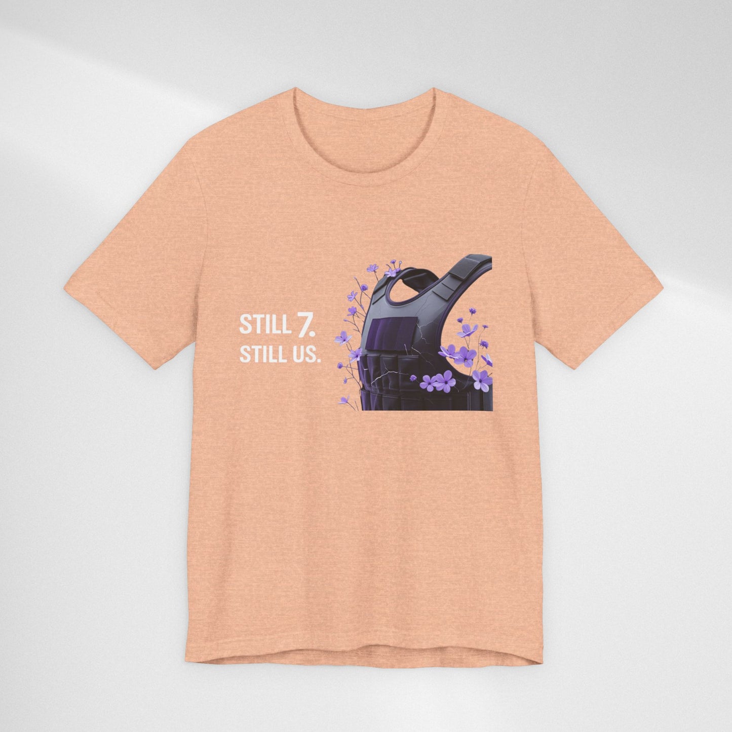 Bulletproof Vest Floral Tee — “I Am The Proof” Graphic T‑Shirt