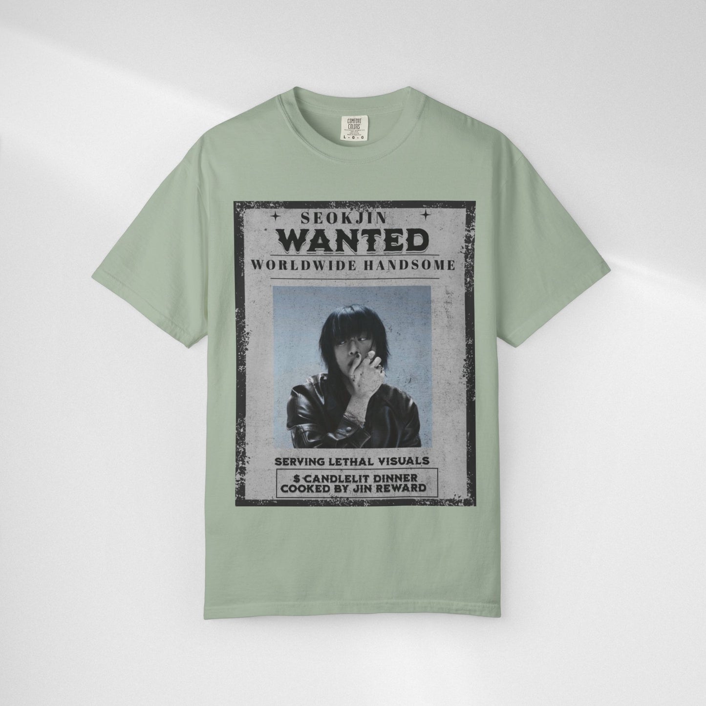 Seokjin "Wanted: Worldwide Handsome" Graphic T-Shirt