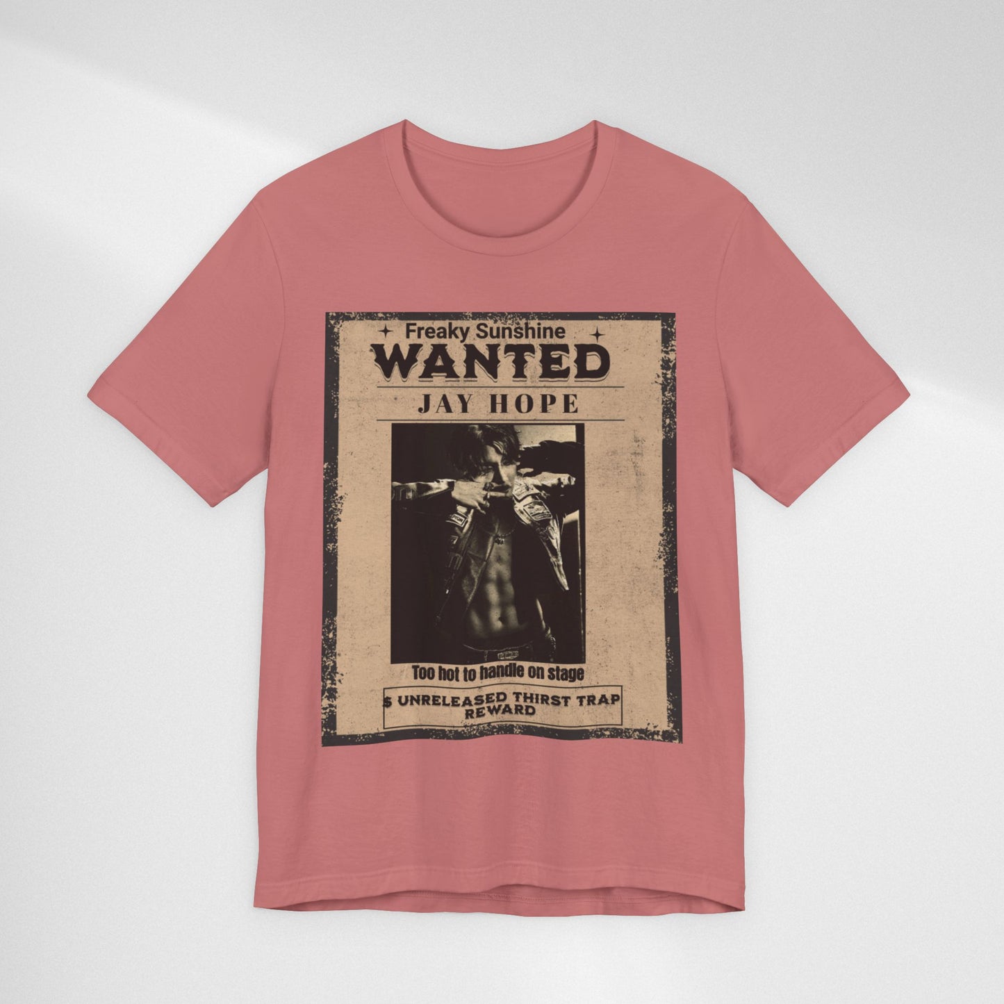 Wanted Poster Jay Hope T-Shirt — Vintage Western Graphic Tee