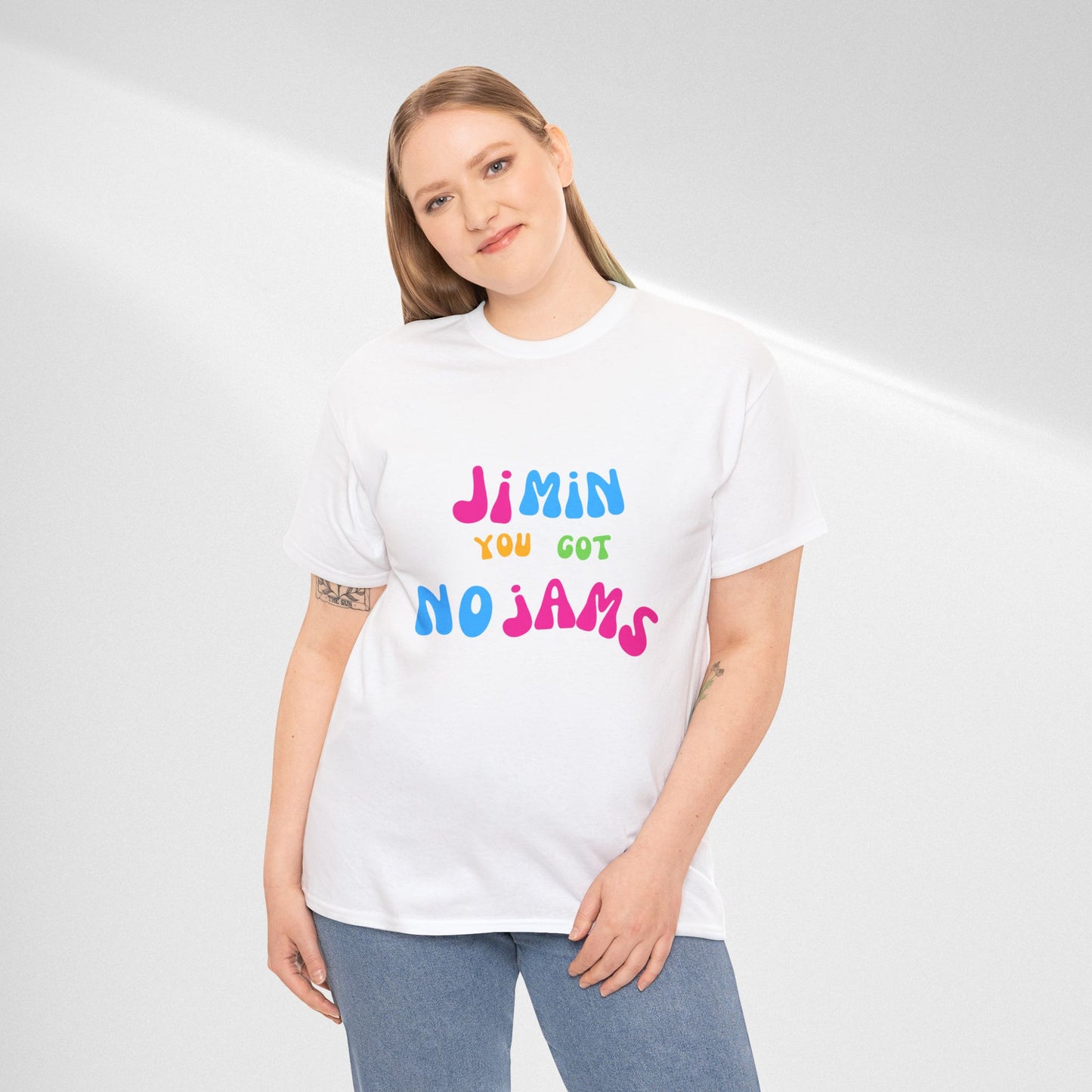 Jimin You Got No Jams T-Shirt — Colorful K-Pop Fan Tee