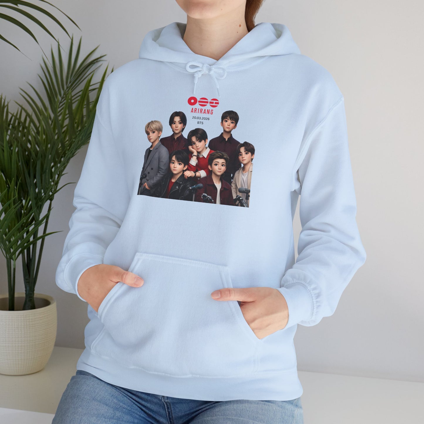 BTS Group Photo Hoodie – Korean Boy Band Pullover