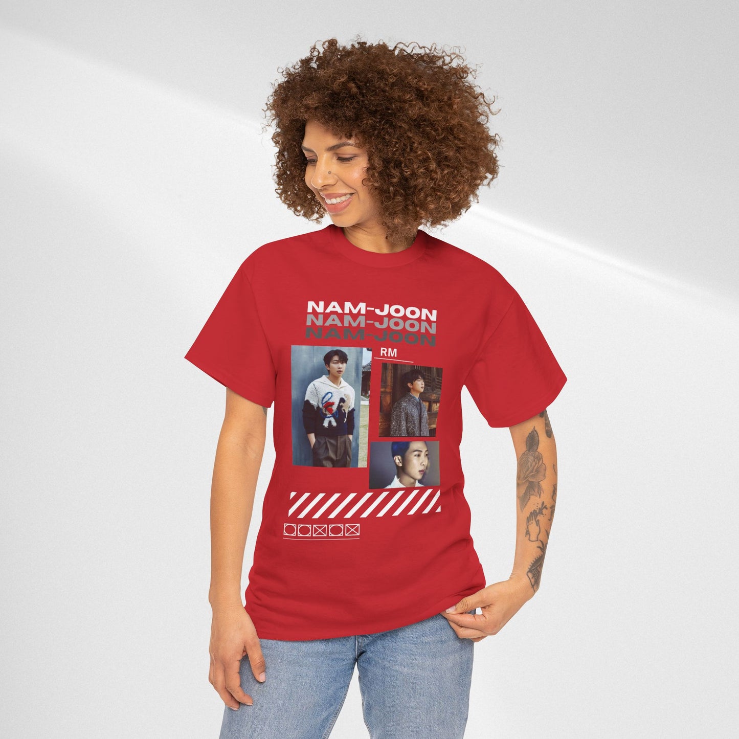 RM (Nam-Joon) Photo Collage K-Pop Graphic Tee