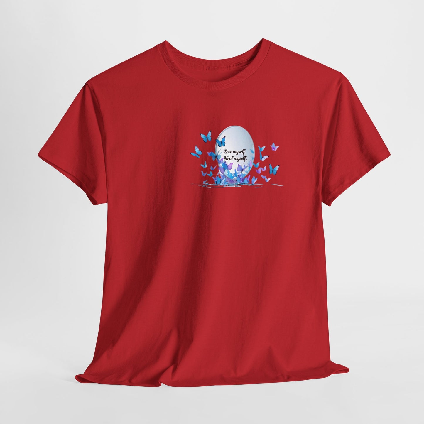 Butterfly Moon T-Shirt — "Strength Through Change" Inspirational Tee