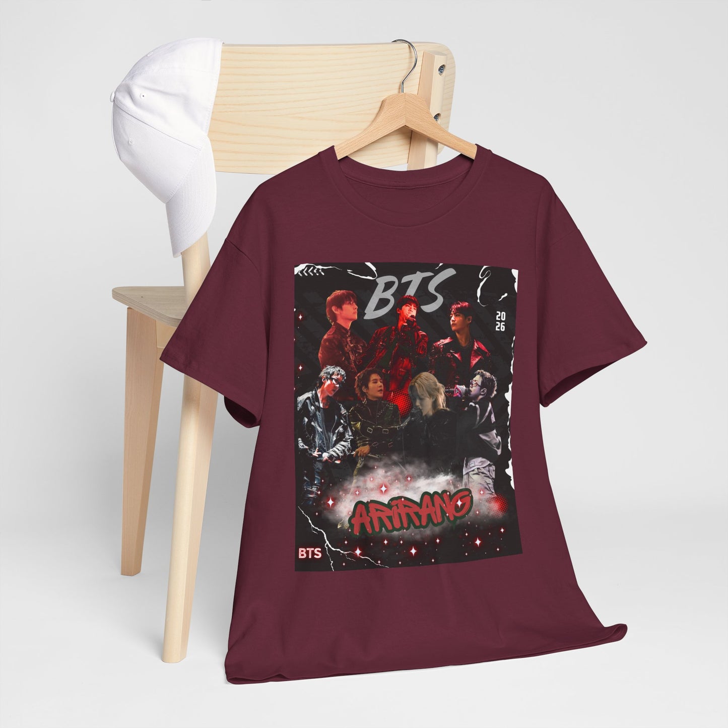 BTS Album Art Graphic Tee — 'Arirang' Fan Shirt