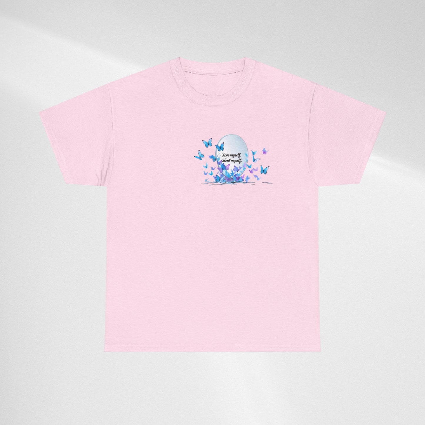 Butterfly Moon T-Shirt — "Strength Through Change" Inspirational Tee