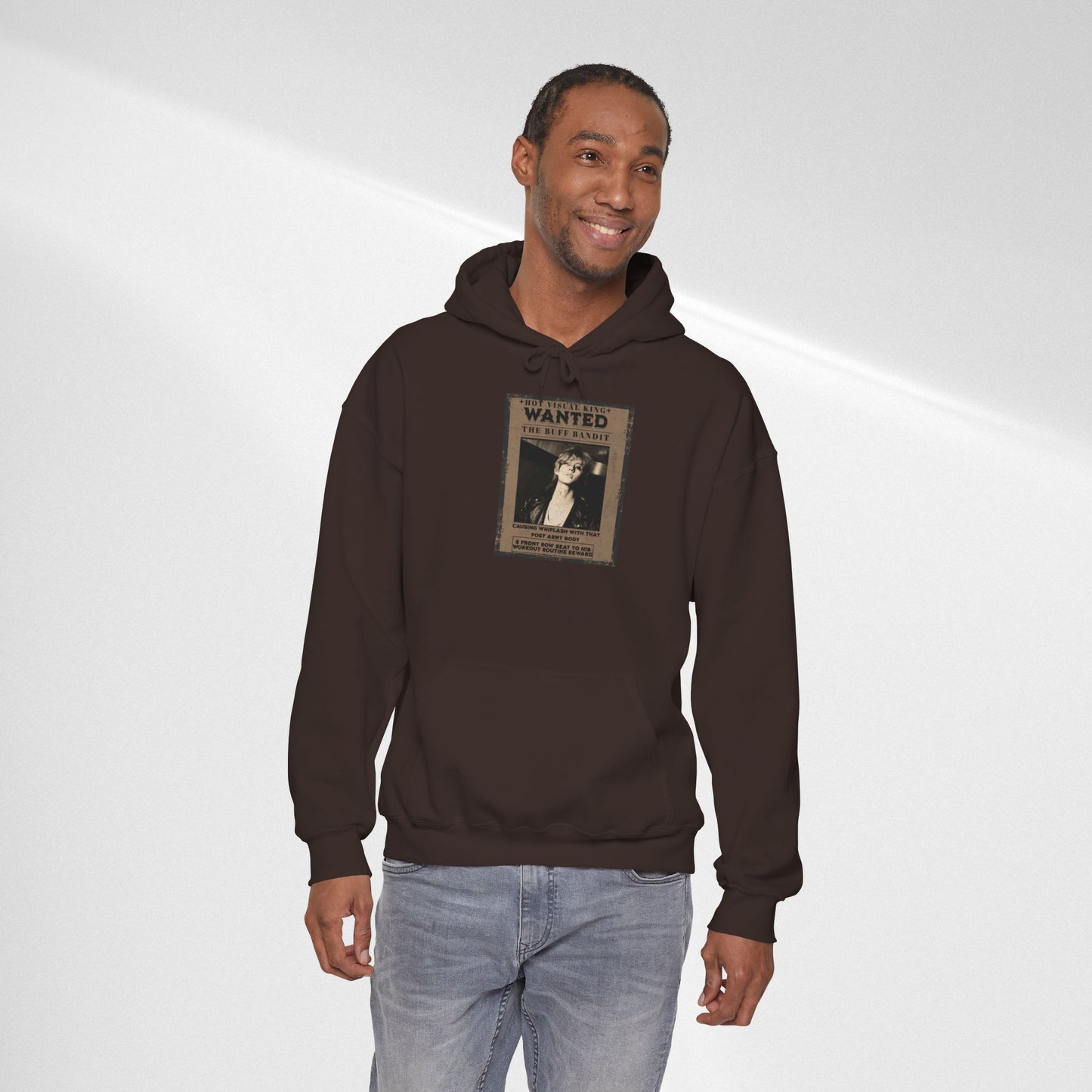 Hoodie Vintage V 'Wanted' Poster Photo Pullover