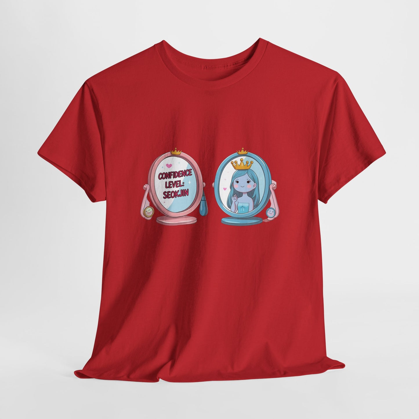 BTS Jin Confidence Level T-Shirt — Seokjin Fan Tee