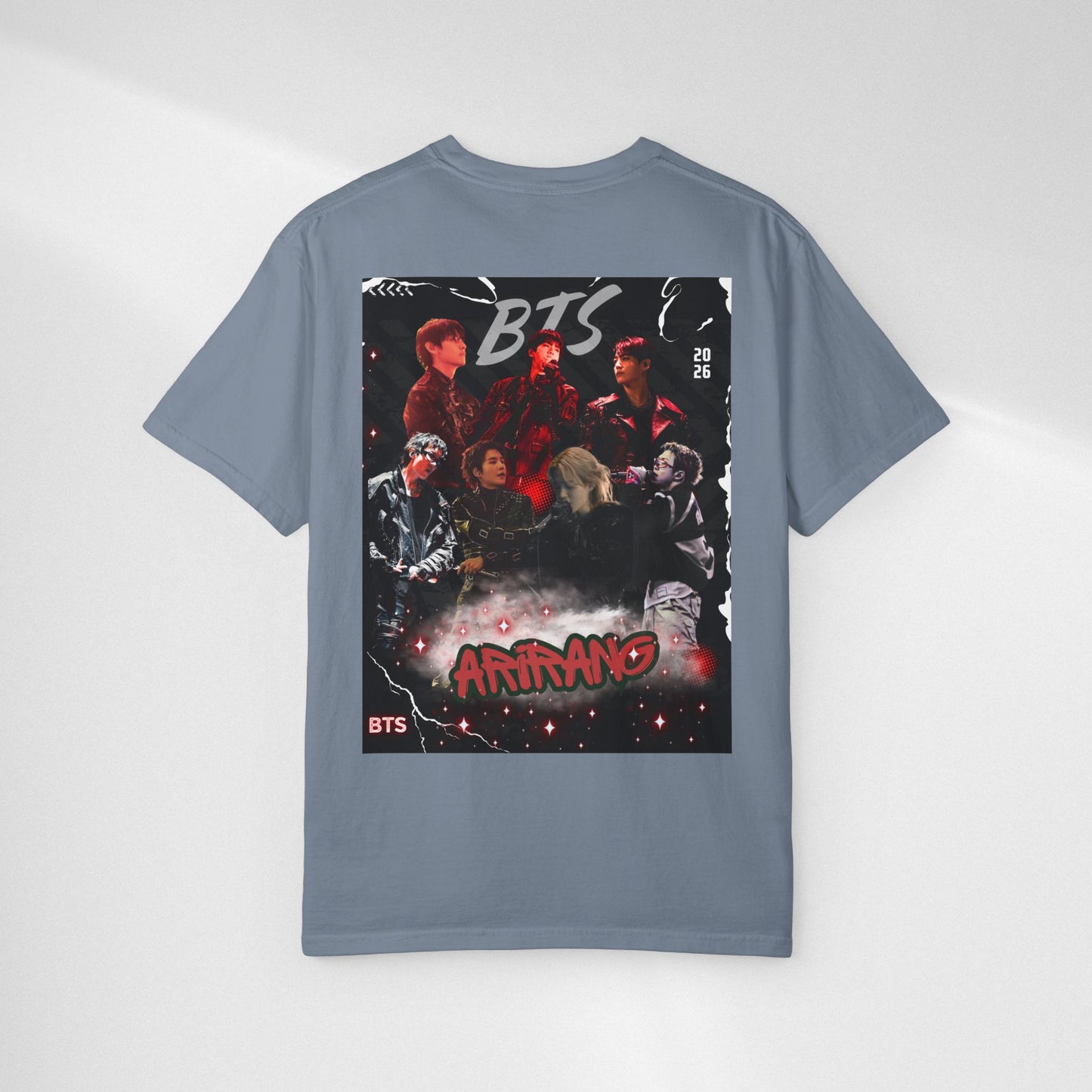 BTS ARIRANG Graphic T-Shirt — "Arirang" BTS Style Concert Tee