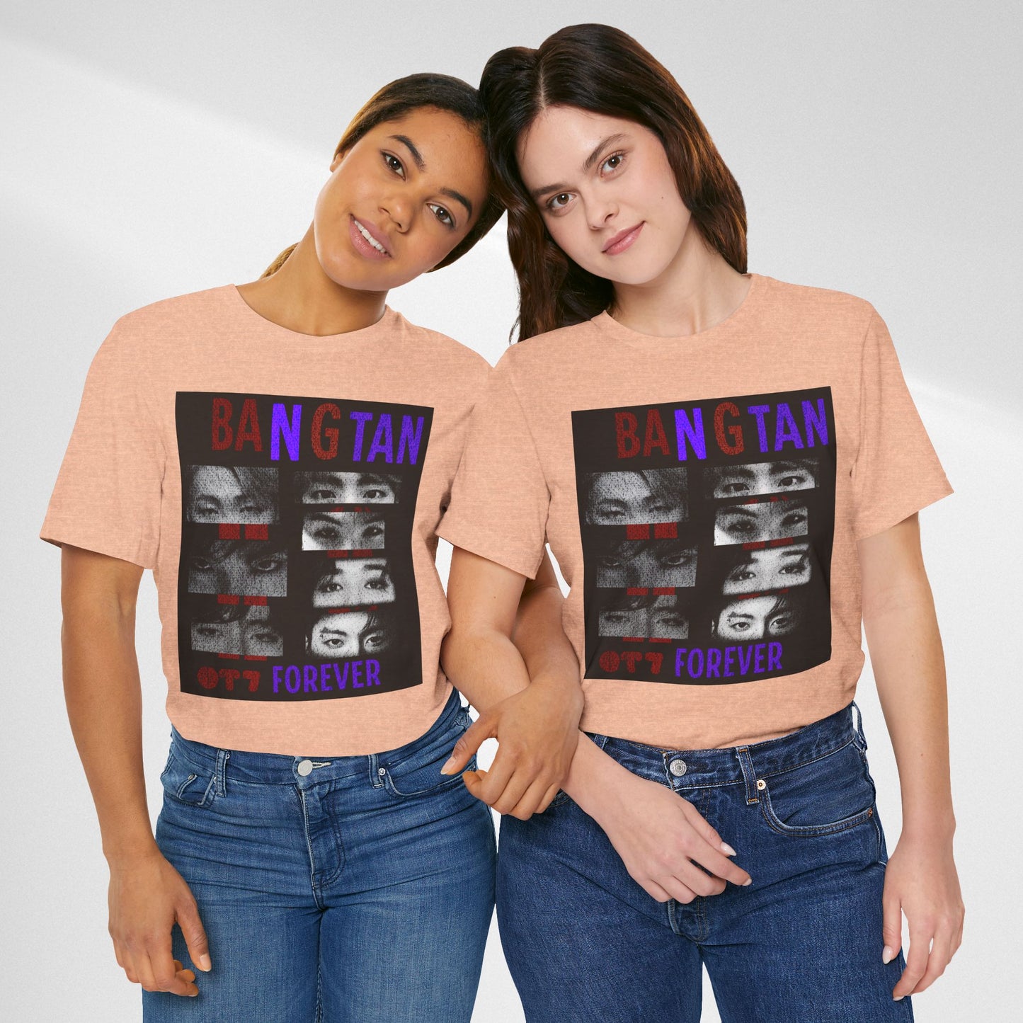 Bangtan Forever BTS Eyes Graphic Tee – K‑Pop Fan Shirt