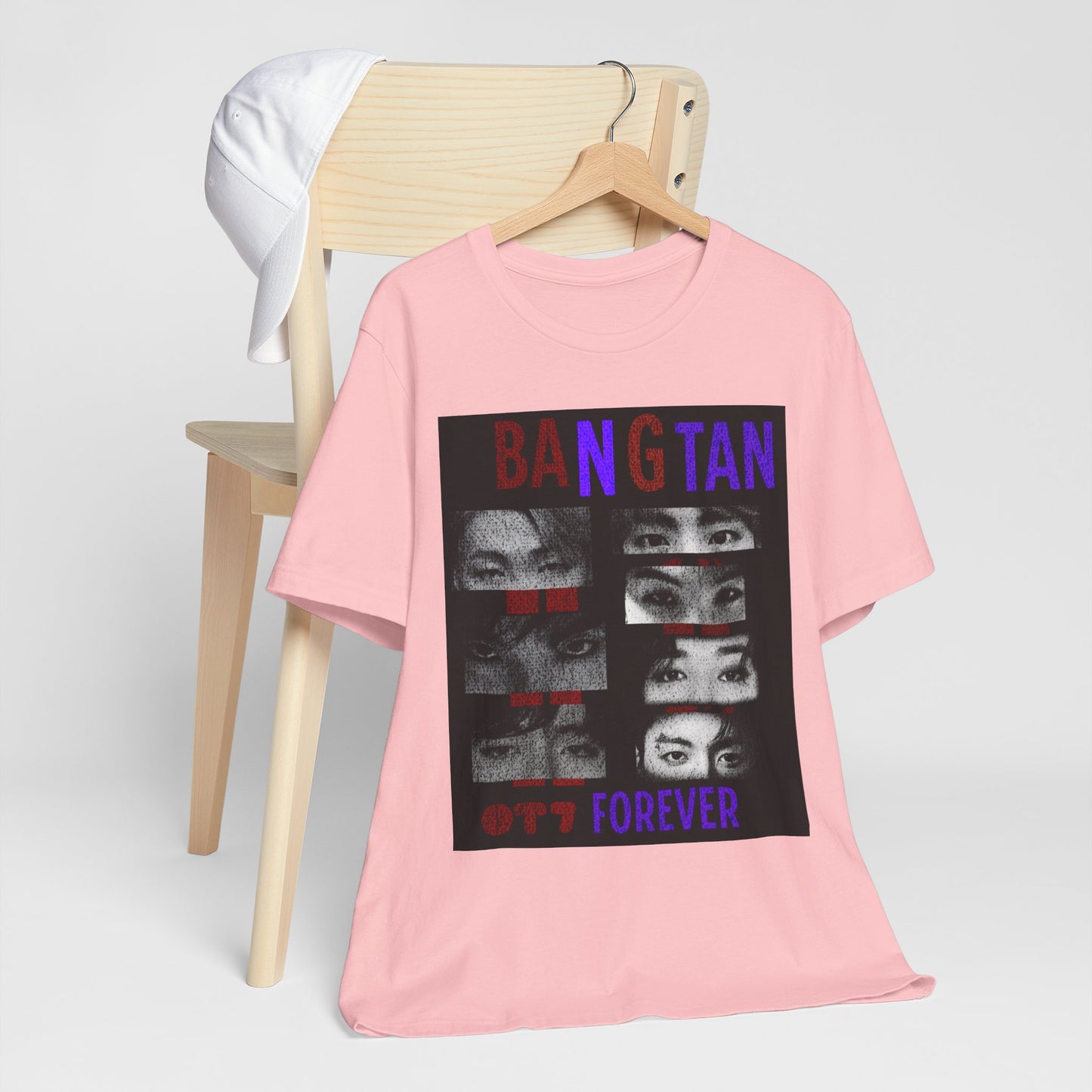Bangtan Forever BTS Eyes Graphic Tee – K‑Pop Fan Shirt