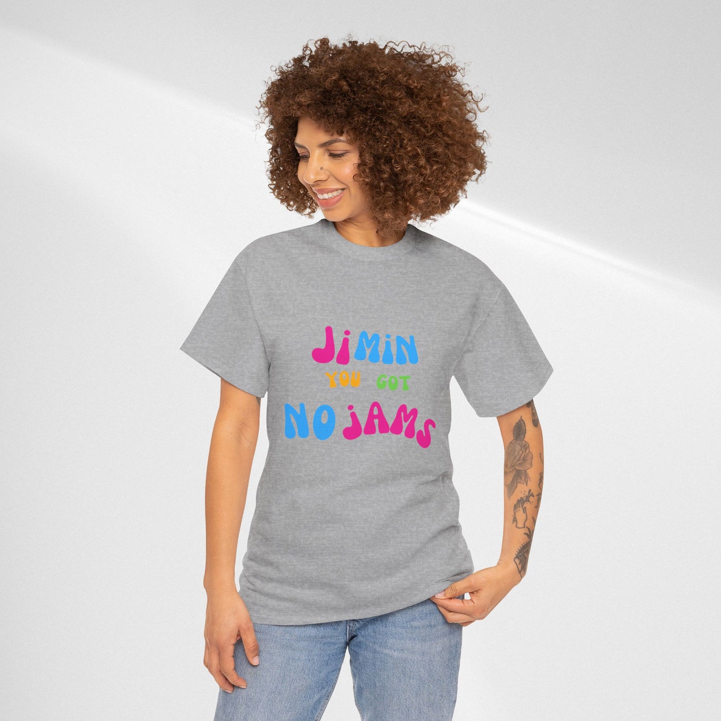 Jimin You Got No Jams T-Shirt — Colorful K-Pop Fan Tee