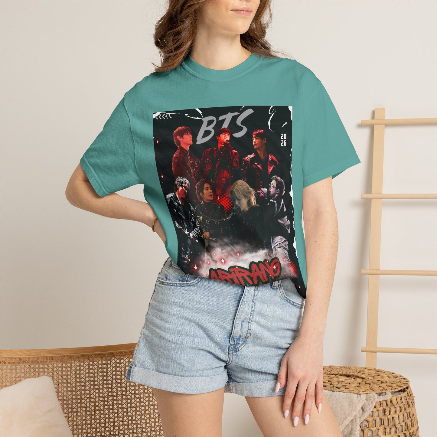 BTS ARIRANG Graphic T-Shirt — "Arirang" BTS Style Concert Tee