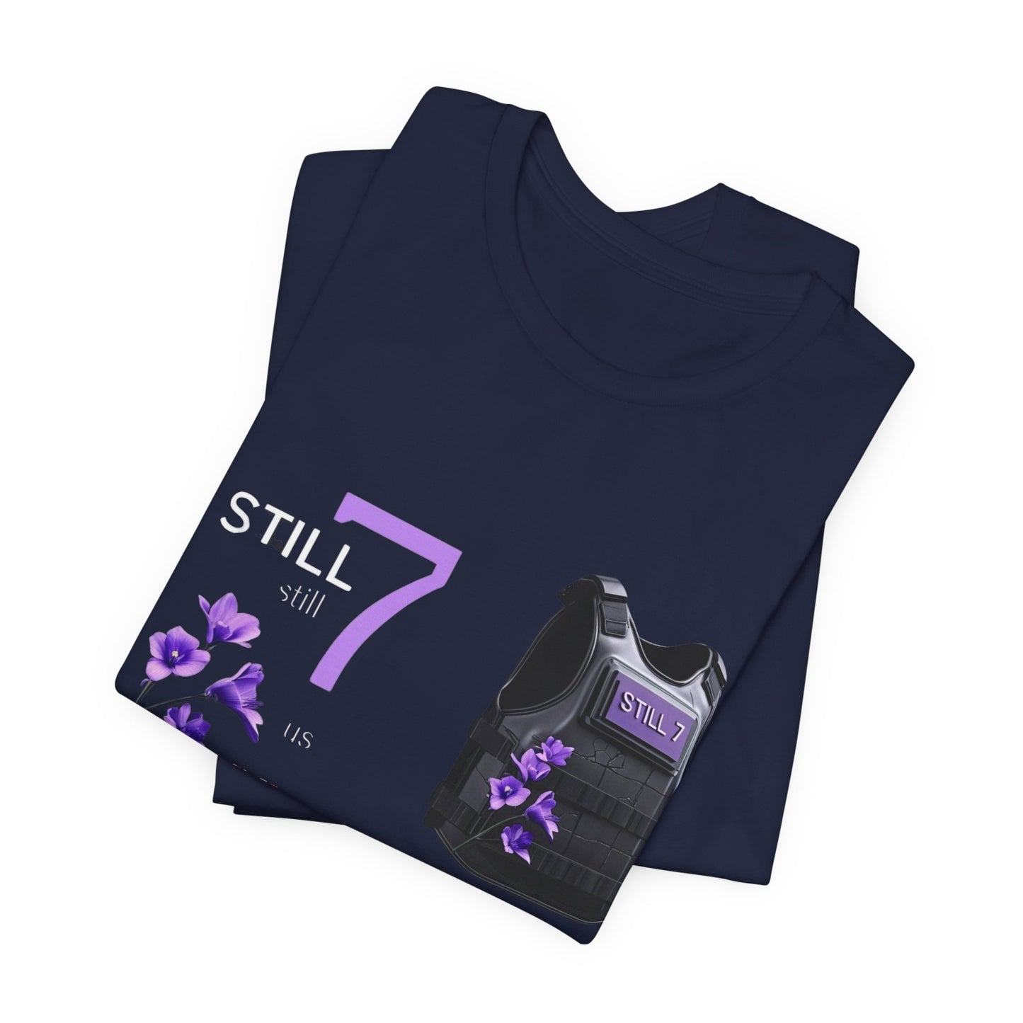 Bulletproof Vest Floral Tee — “I Am The Proof” Graphic T‑Shirt