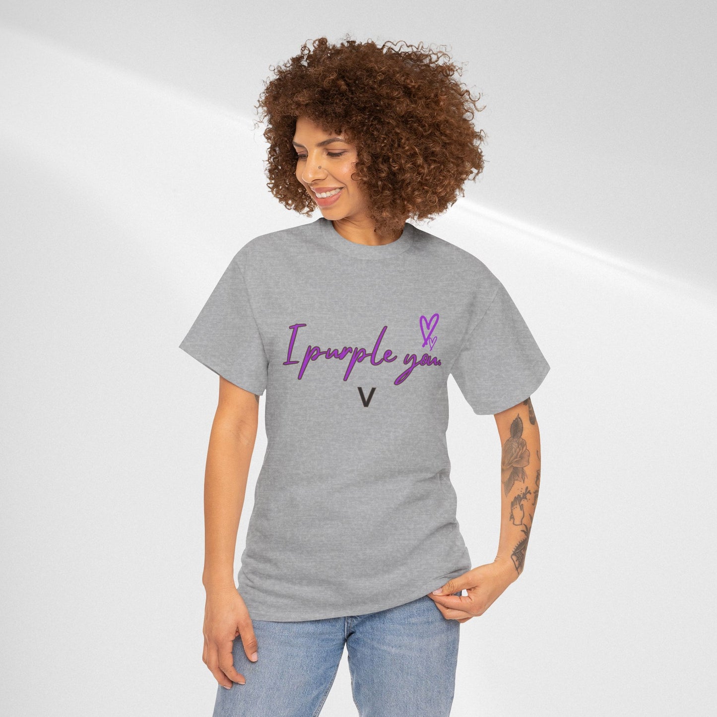I Purple You T-Shirt — Cute K-Pop Inspired Love Tee