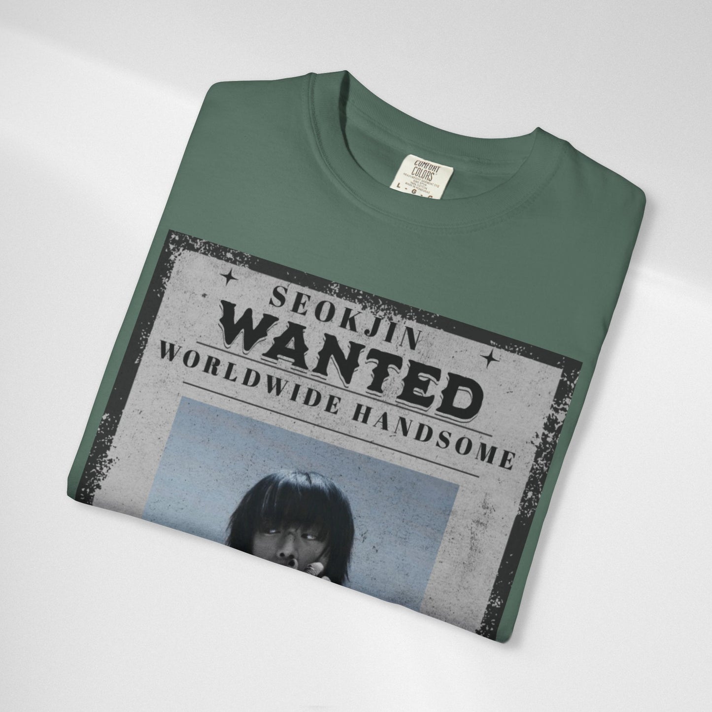 Seokjin "Wanted: Worldwide Handsome" Graphic T-Shirt