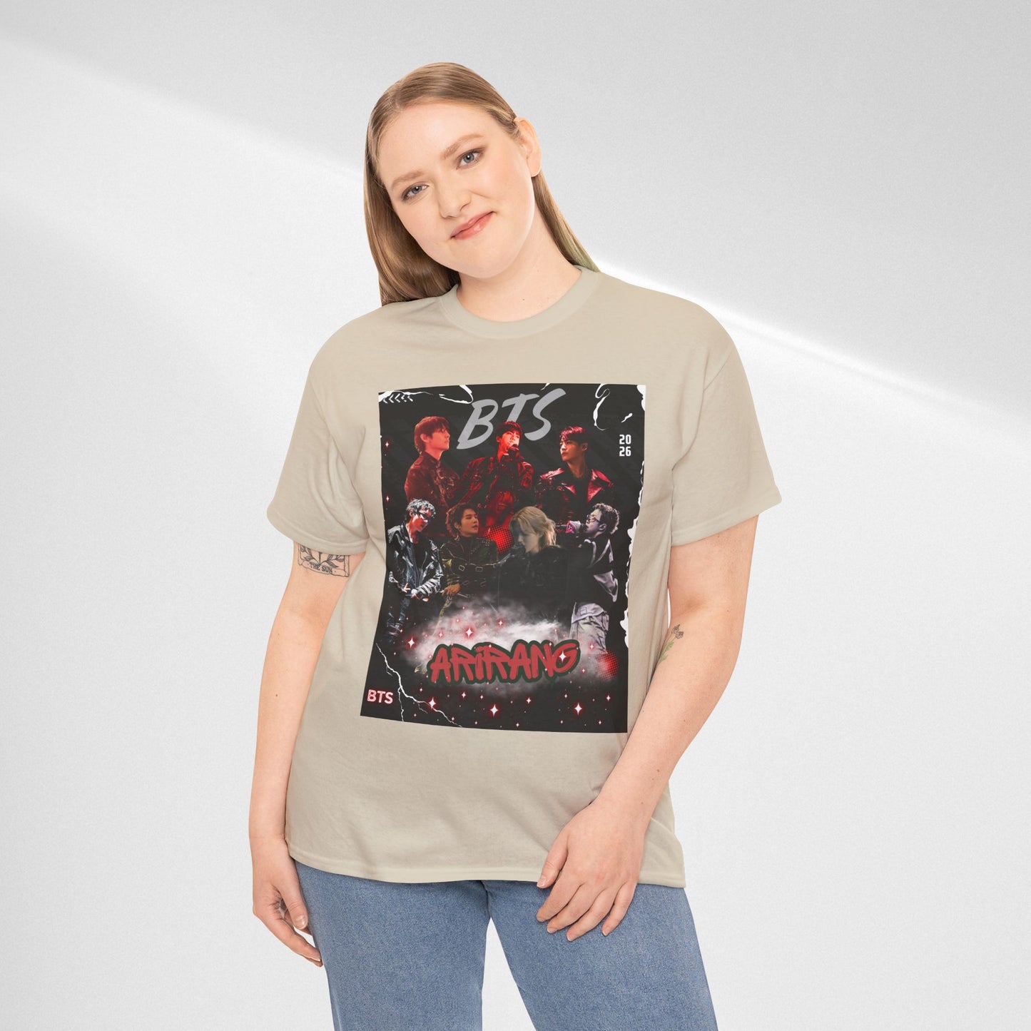 BTS Album Art Graphic Tee — 'Arirang' Fan Shirt
