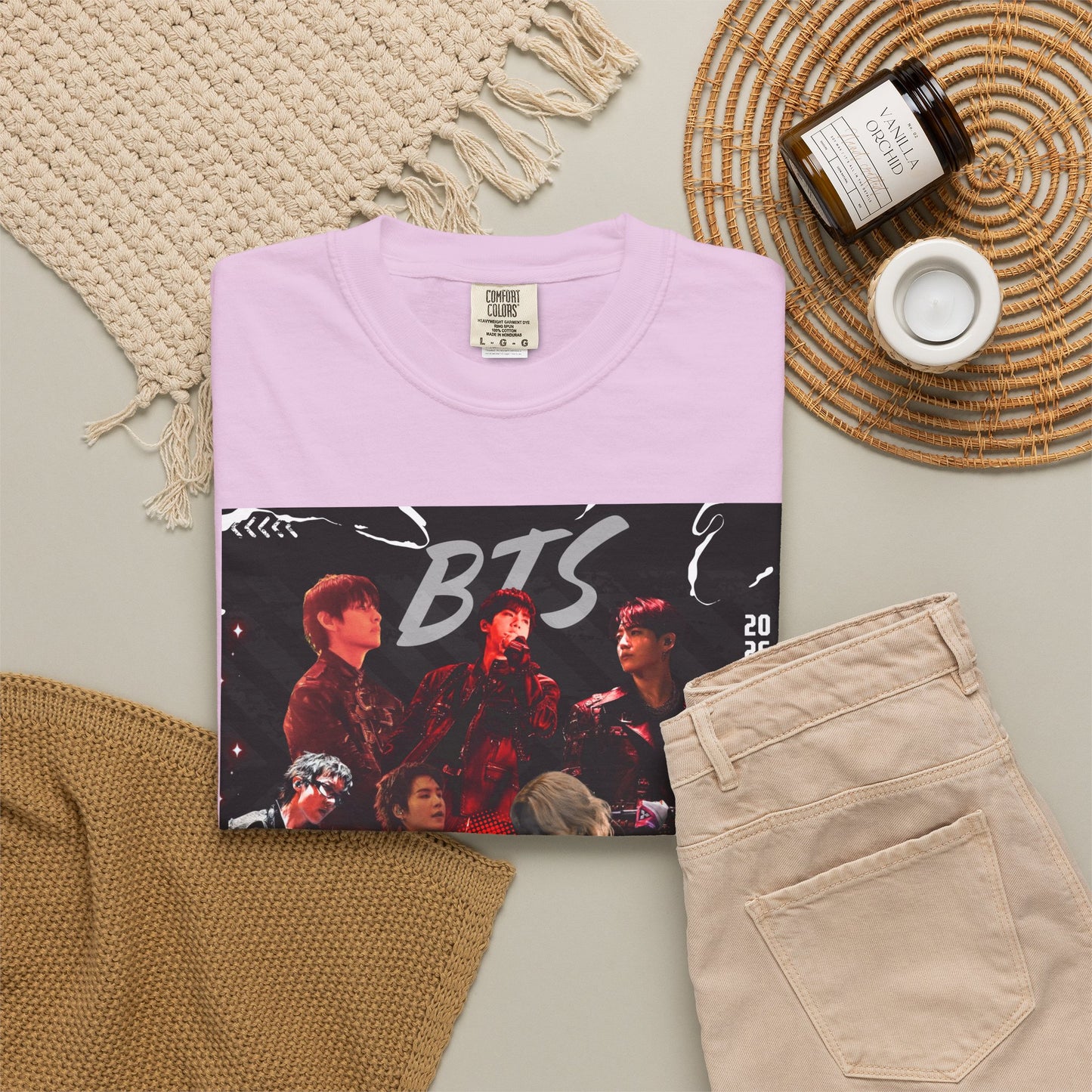 BTS ARIRANG Graphic T-Shirt — "Arirang" BTS Style Concert Tee