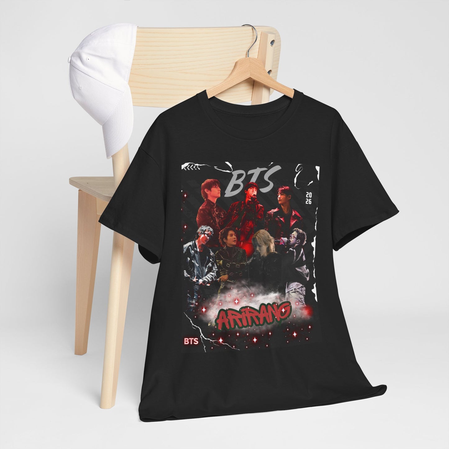 BTS Album Art Graphic Tee — 'Arirang' Fan Shirt