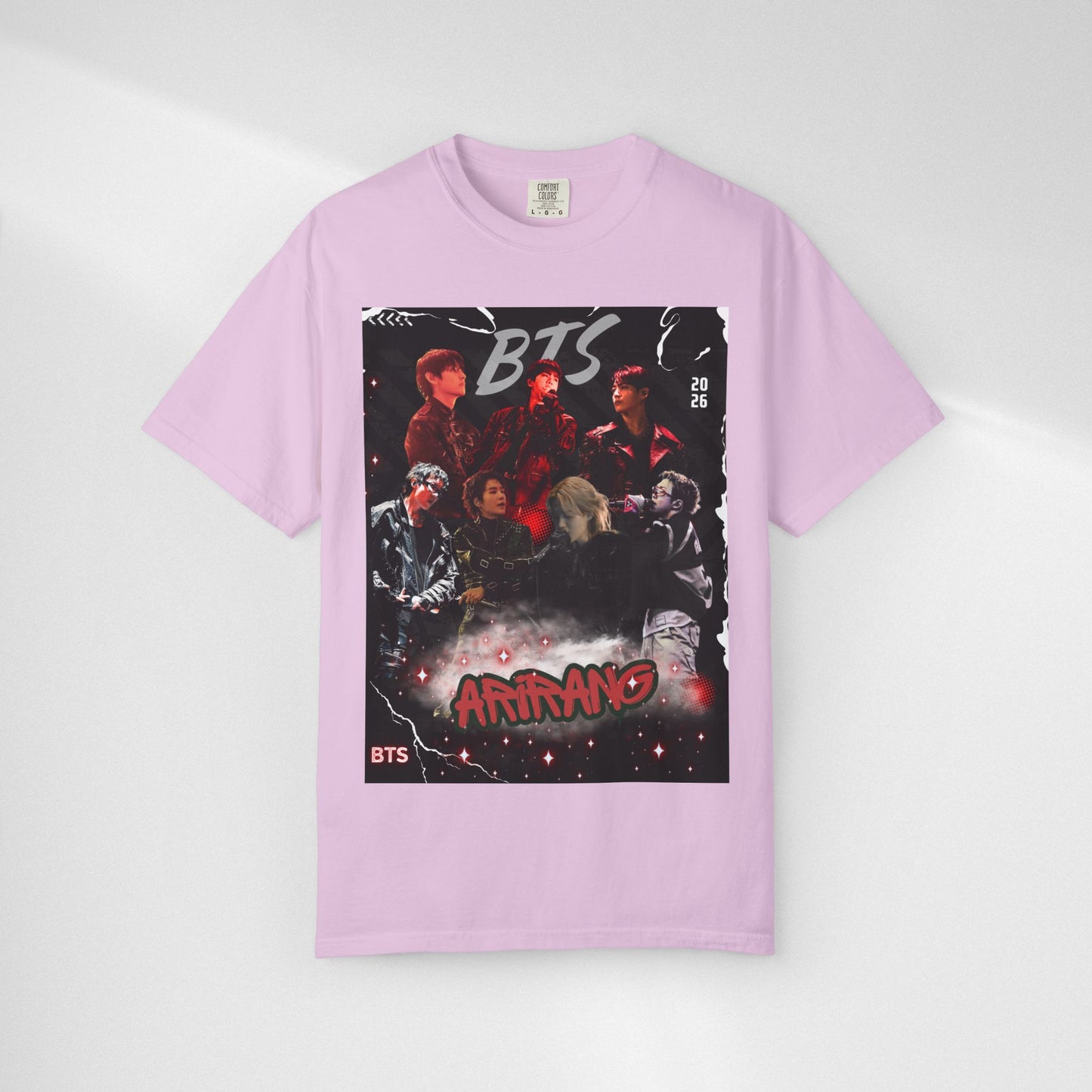 BTS ARIRANG Graphic T-Shirt — "Arirang" BTS Style Concert Tee