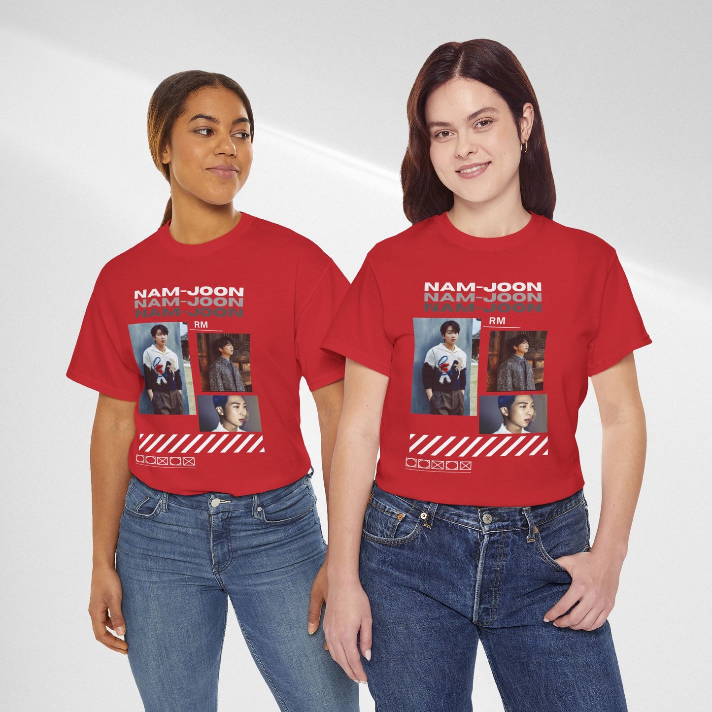 RM (Nam-Joon) Photo Collage K-Pop Graphic Tee