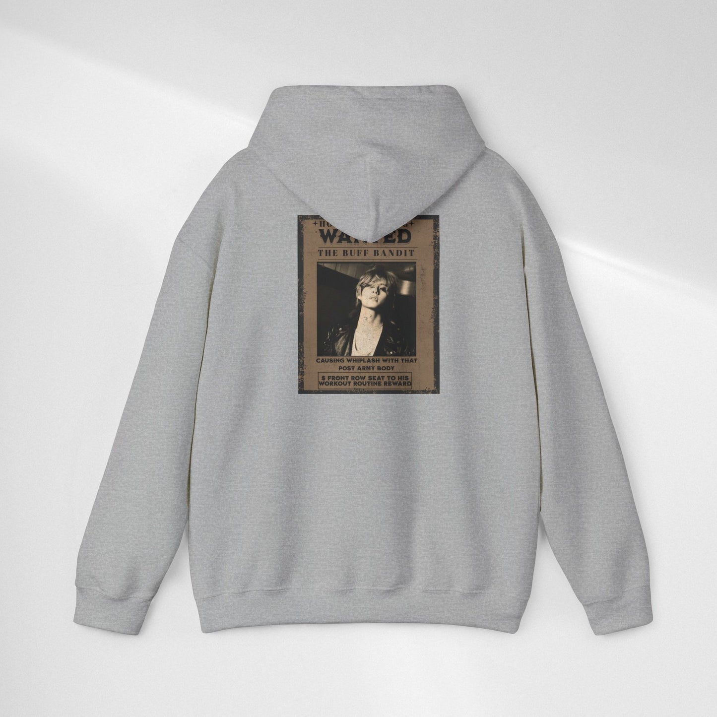 Hoodie Vintage V 'Wanted' Poster Photo Pullover